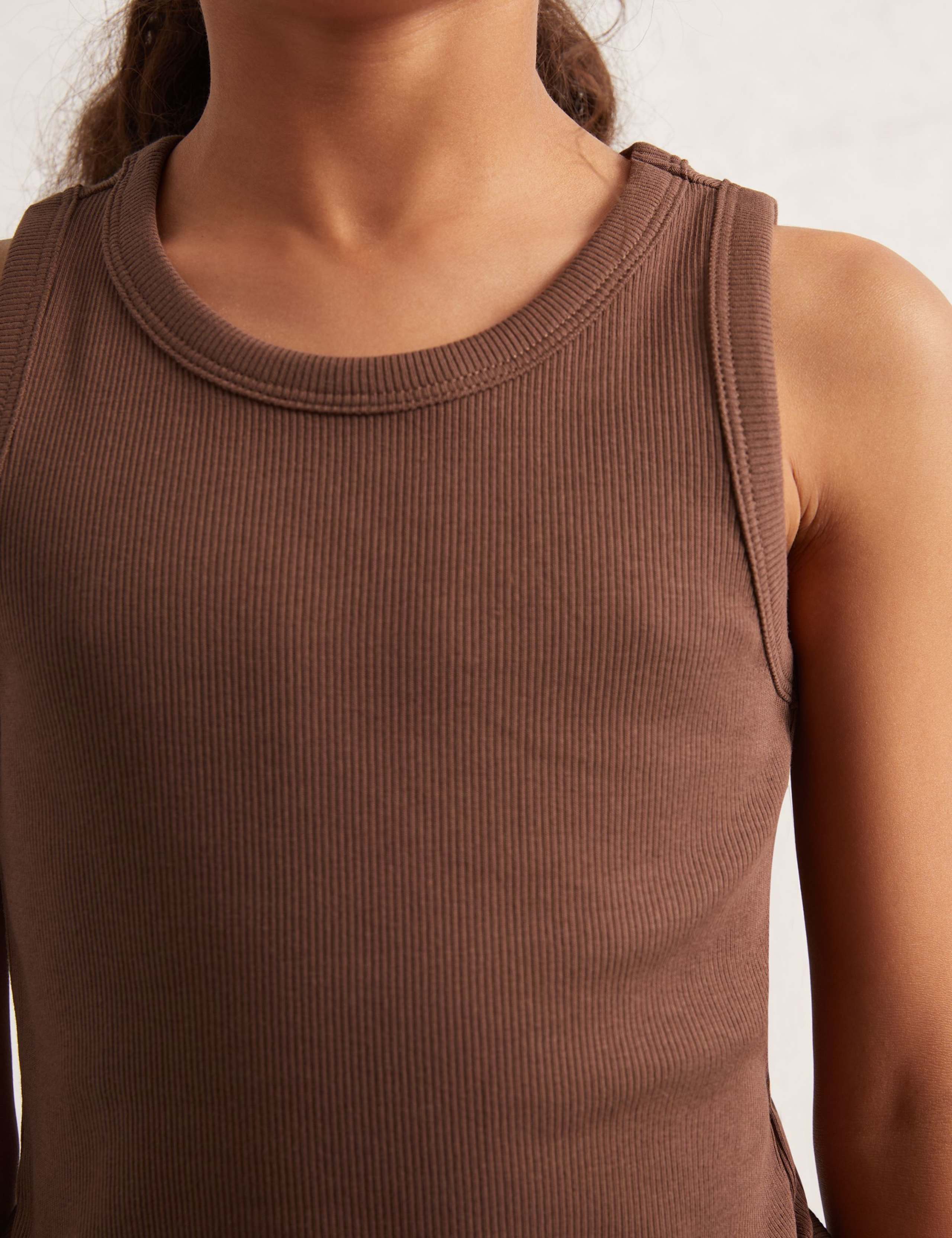 Cotton Rich Ribbed Vest (3-14 Yrs) 3 of 4