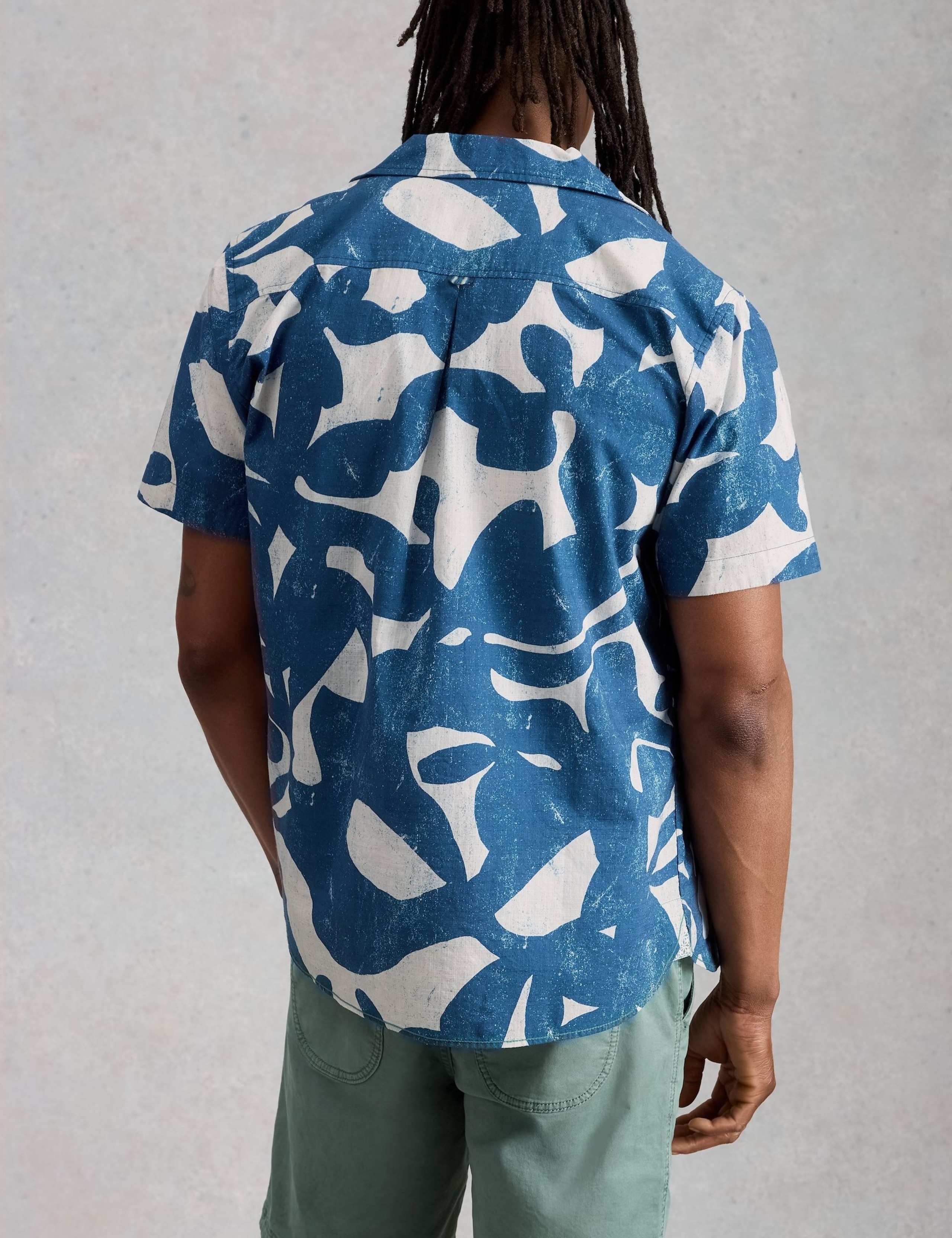 Pure Cotton Printed Short Sleeve Shirt 4 of 6