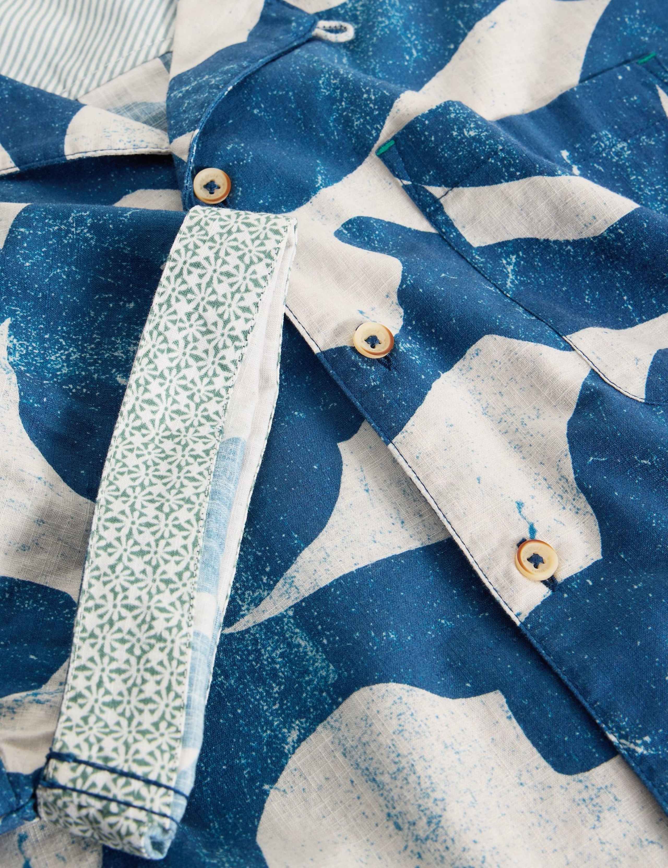 Pure Cotton Printed Short Sleeve Shirt 6 of 6