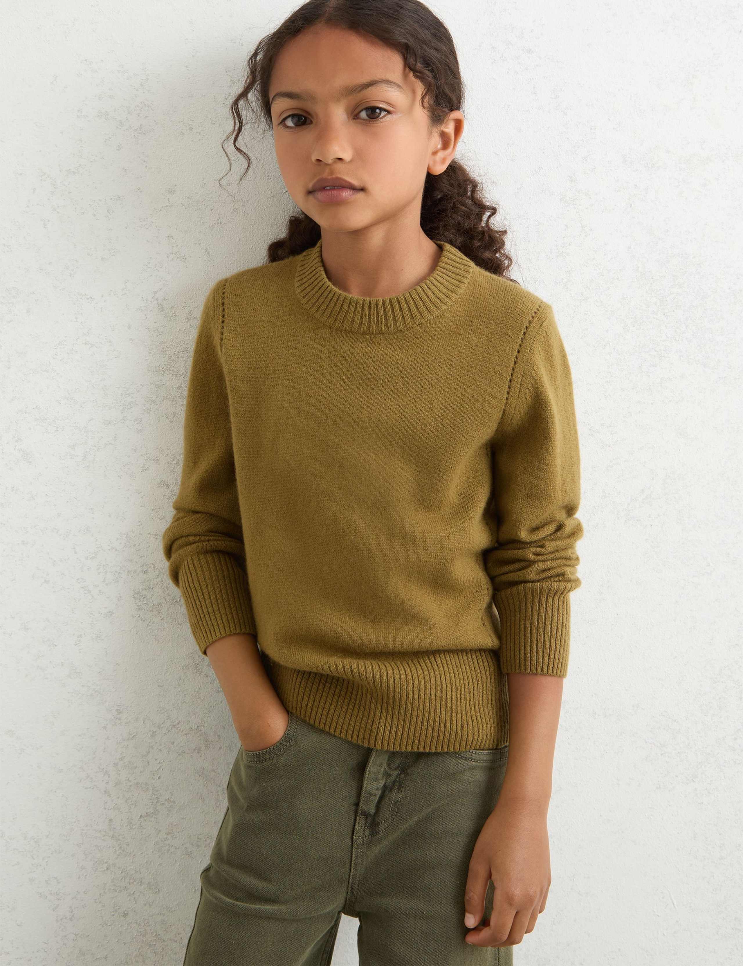 Wool Blend Jumper (3-14 Yrs) 1 of 4
