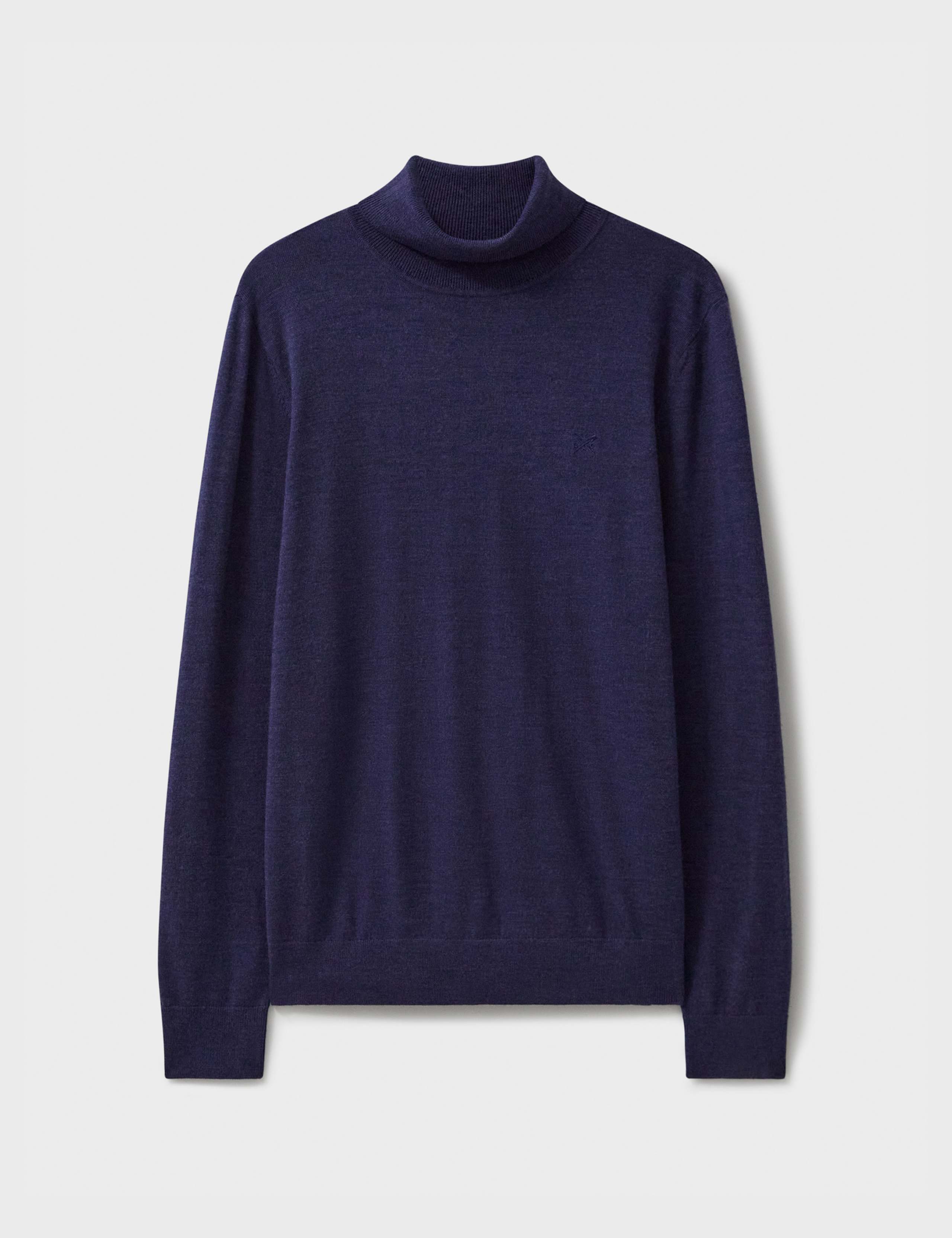 Pure Merino Wool Roll Neck Jumper 2 of 5