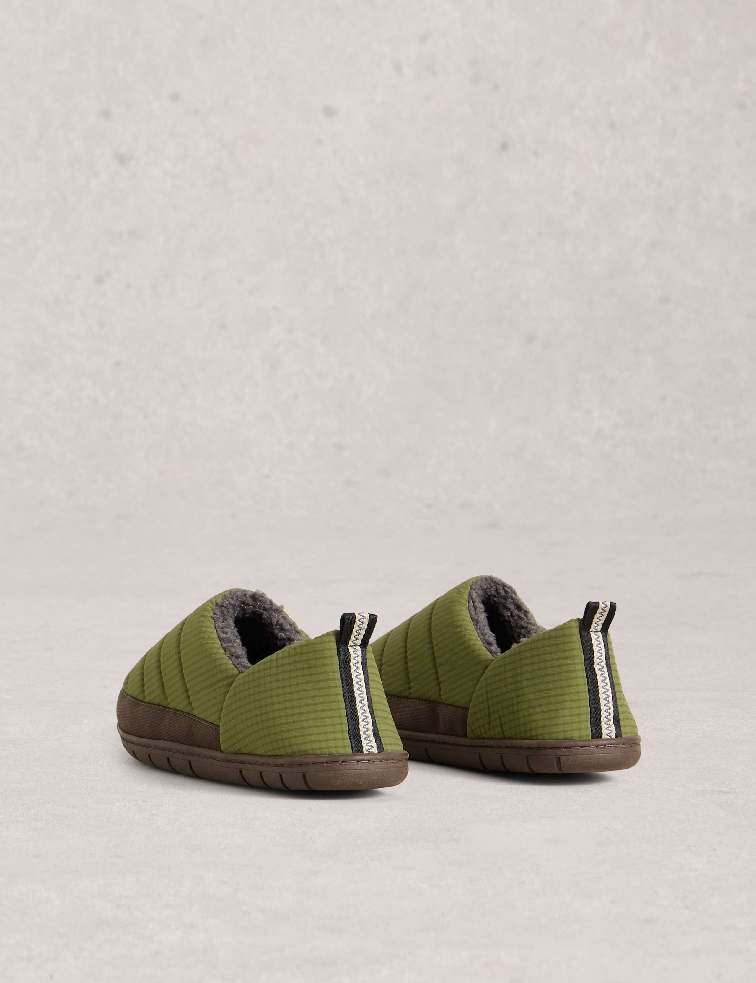 Checked Mule Slippers 3 of 4