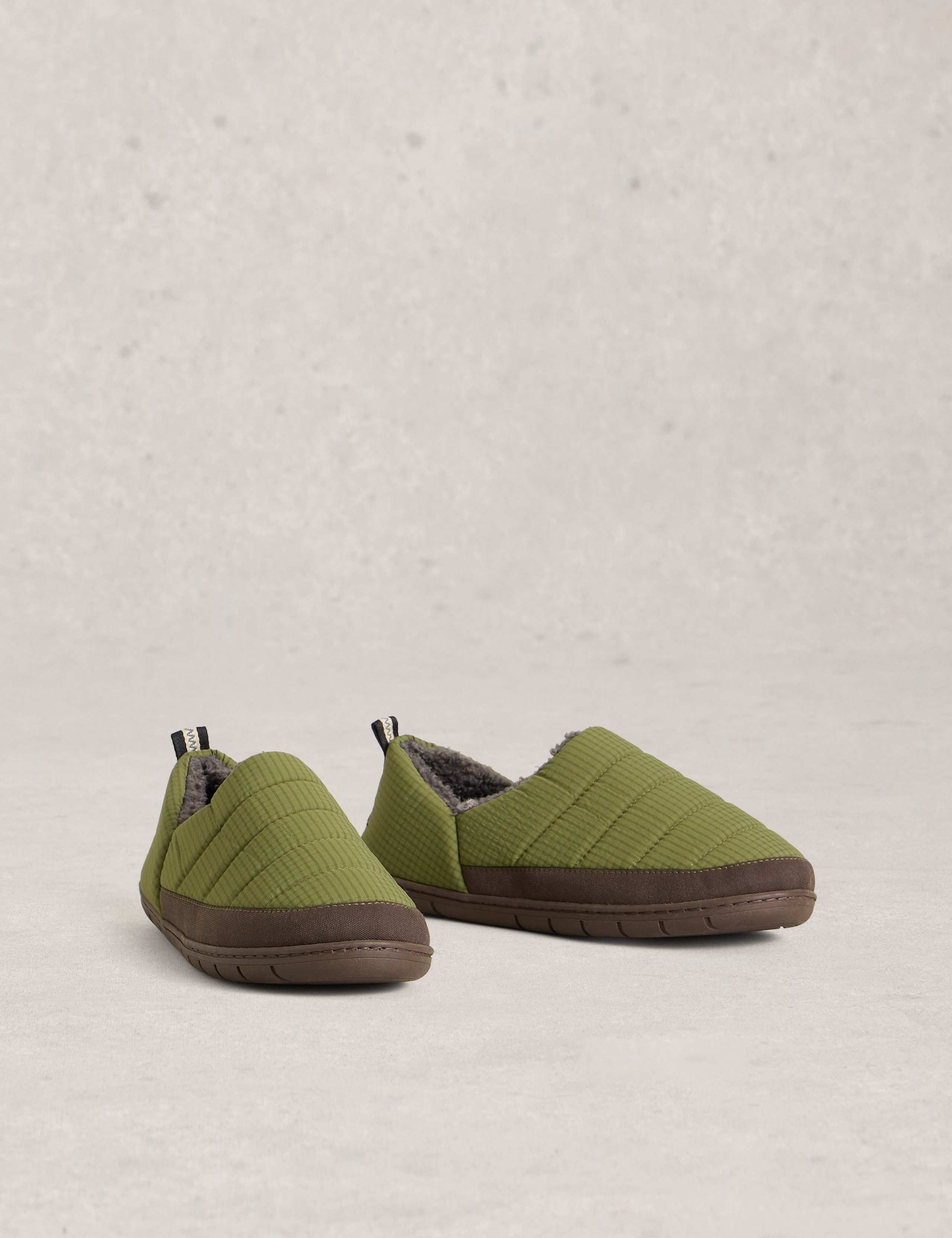 Checked Mule Slippers 4 of 4
