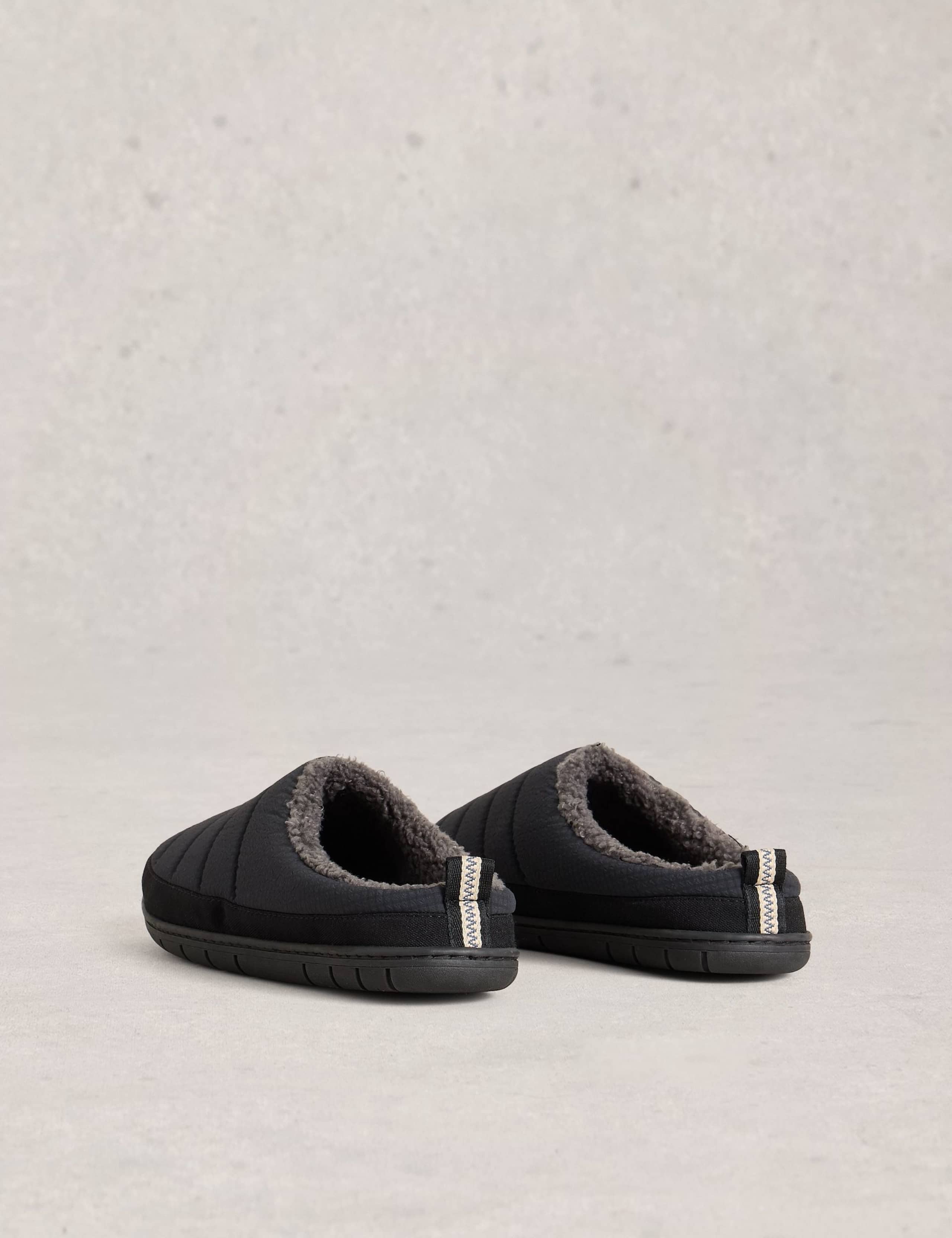 Checked Mule Slippers 2 of 4