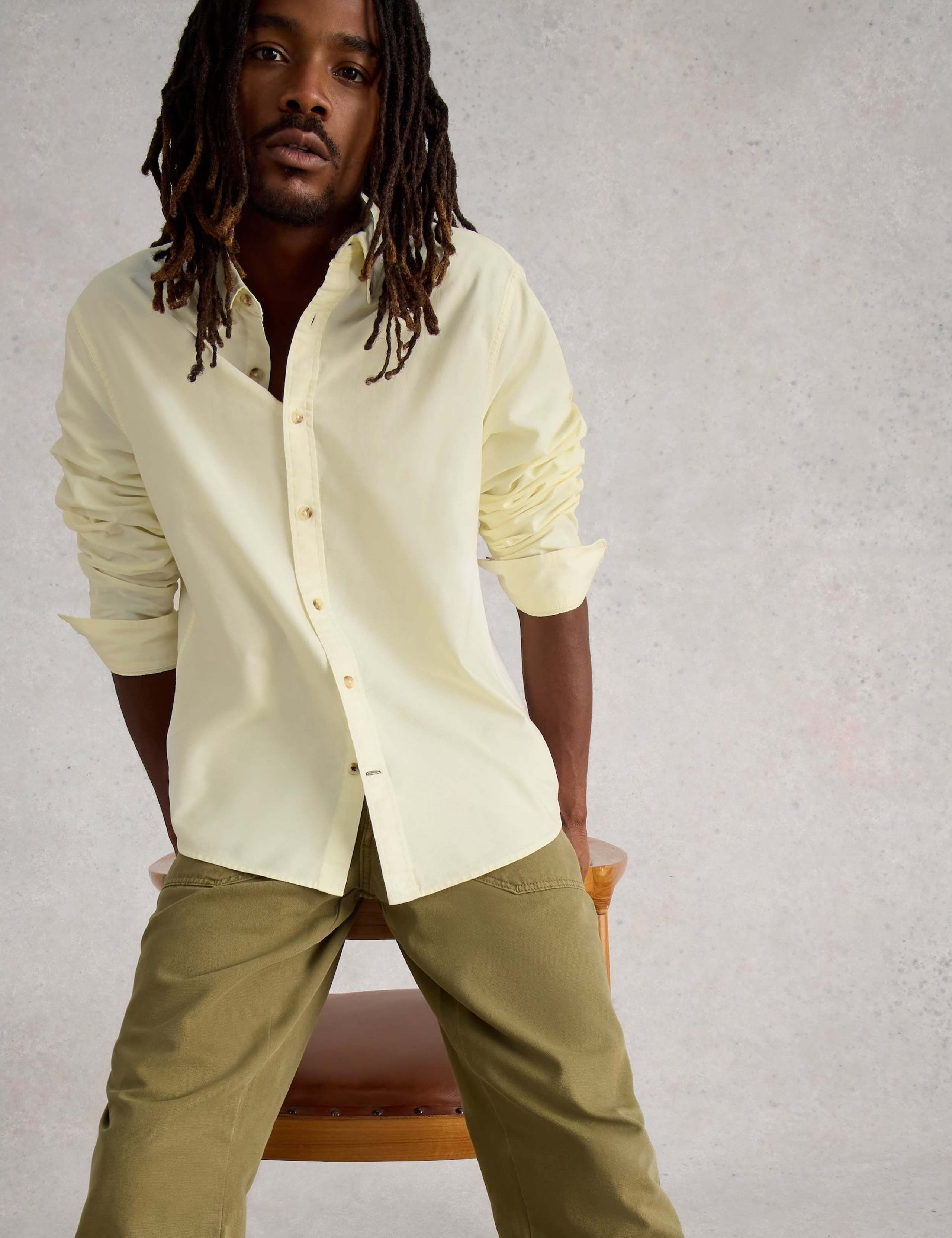 Regular Fit Pure Cotton Oxford Shirt 3 of 6