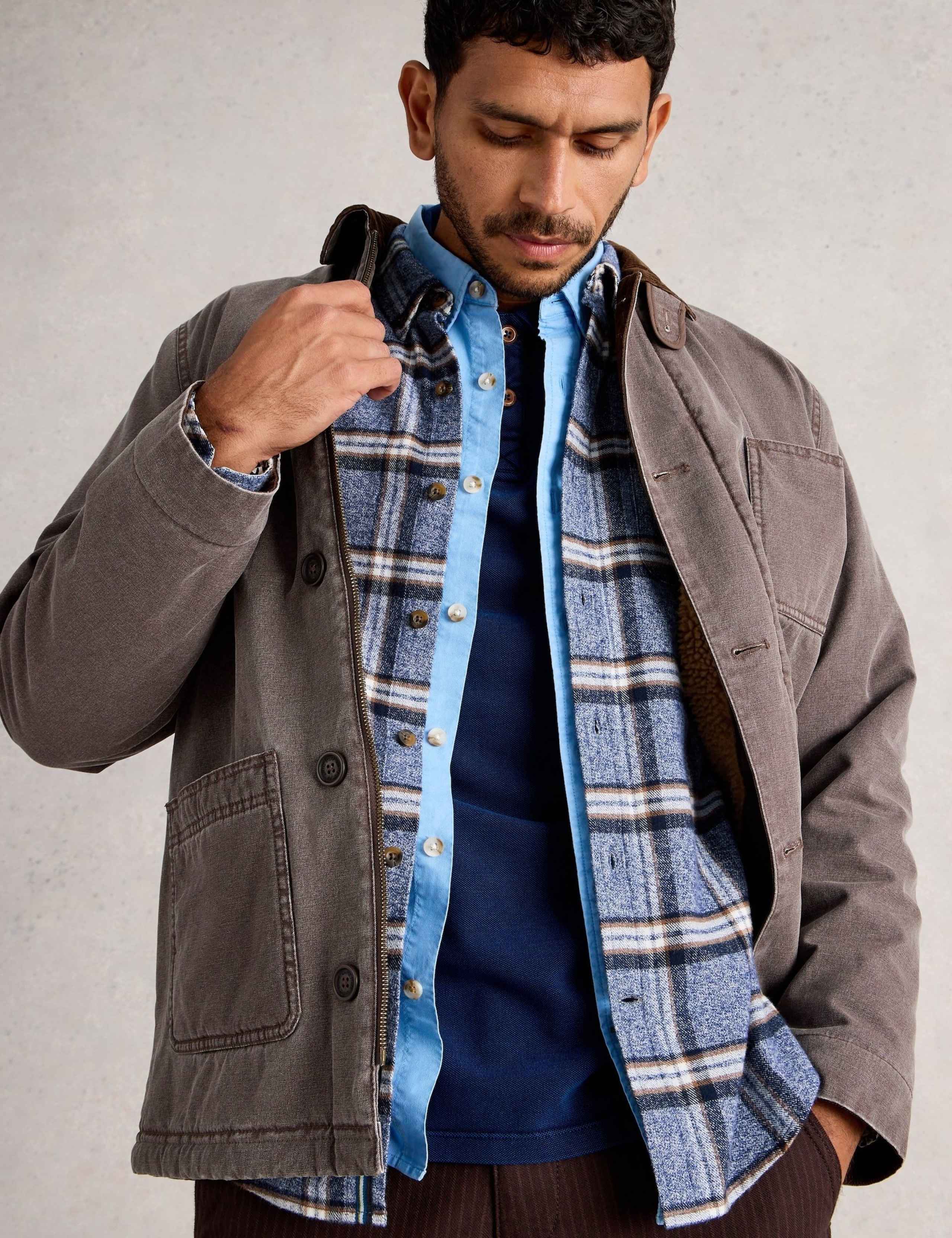 Pure Cotton Checked Shirt 3 of 6