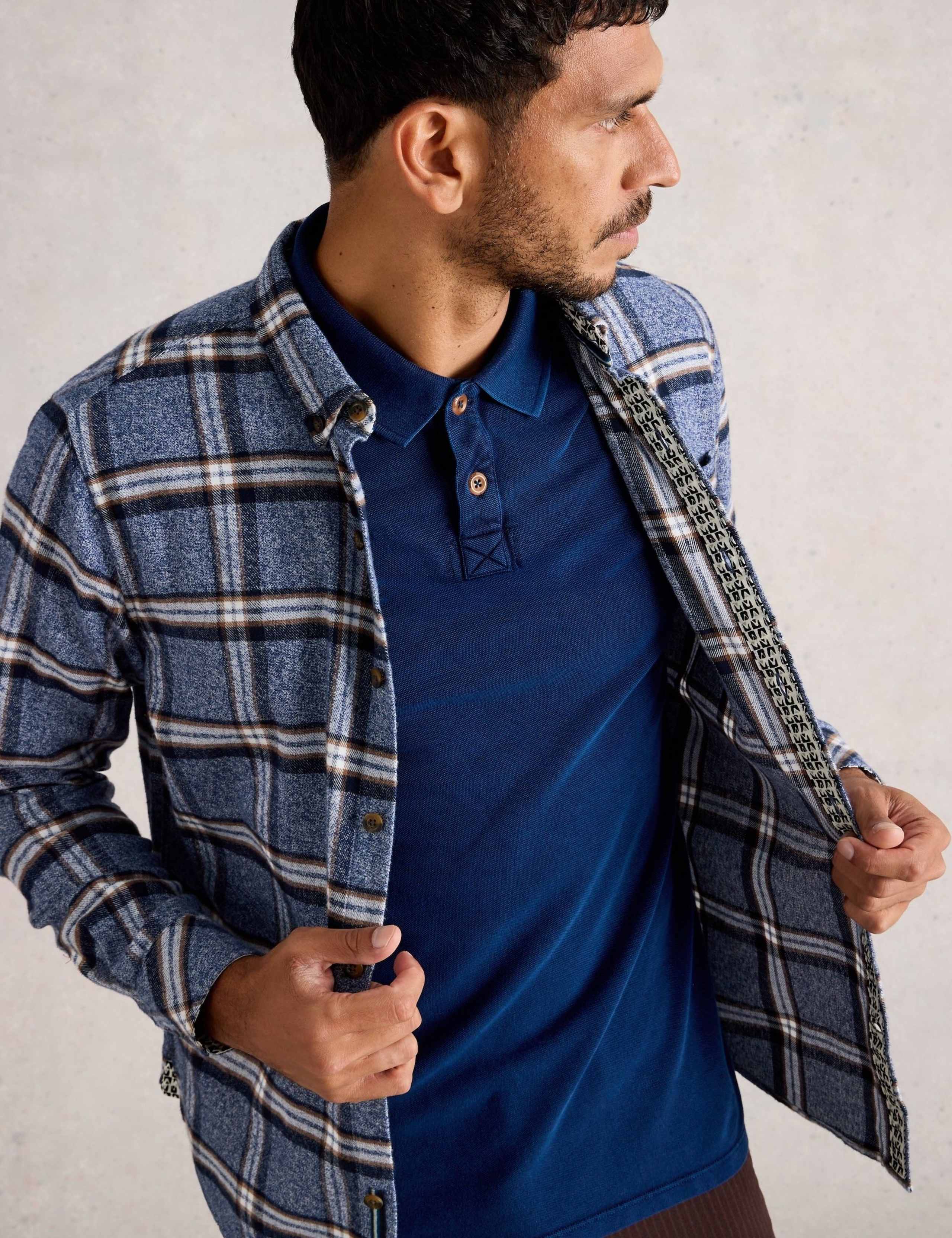 Pure Cotton Checked Shirt 4 of 6