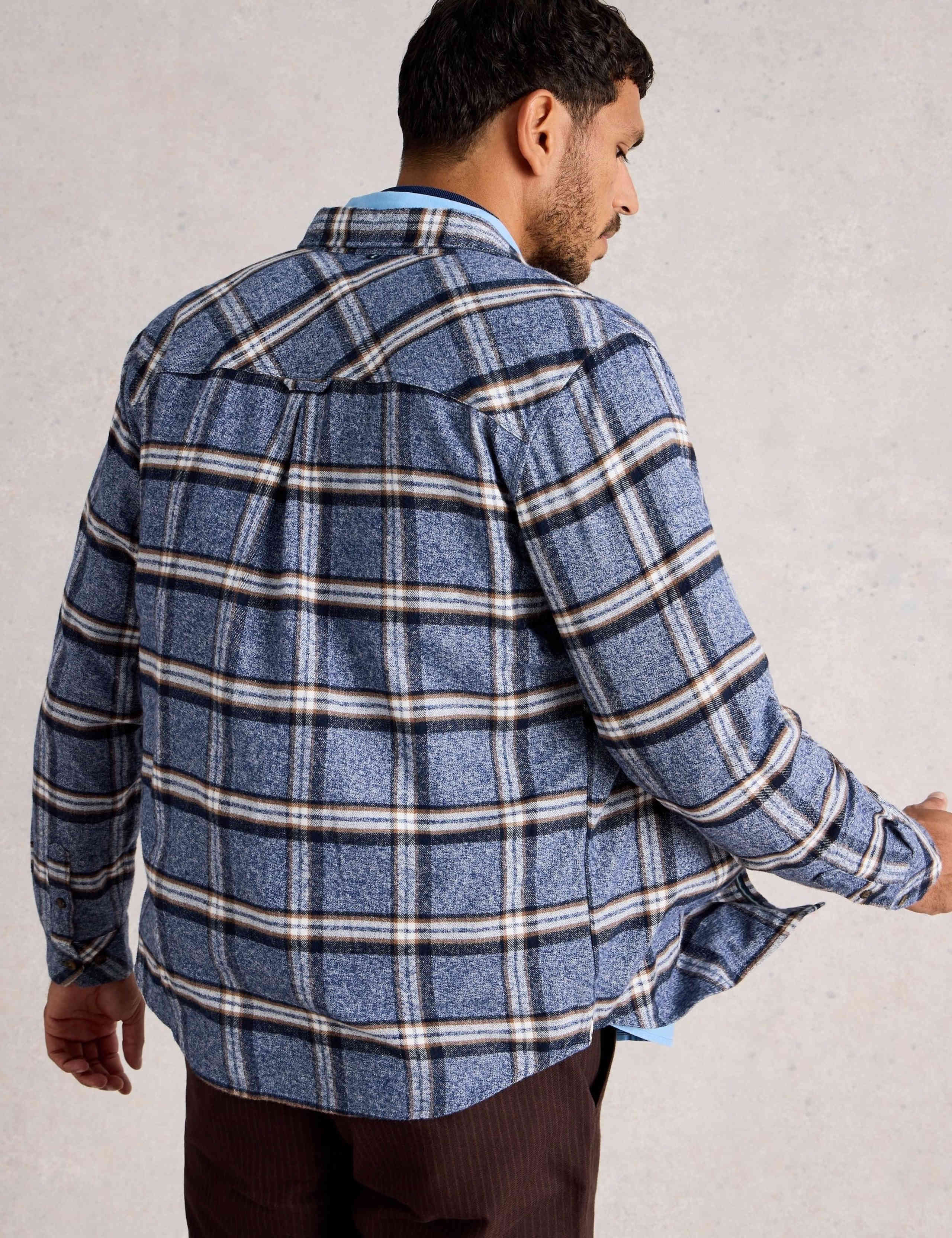 Pure Cotton Checked Shirt 5 of 6