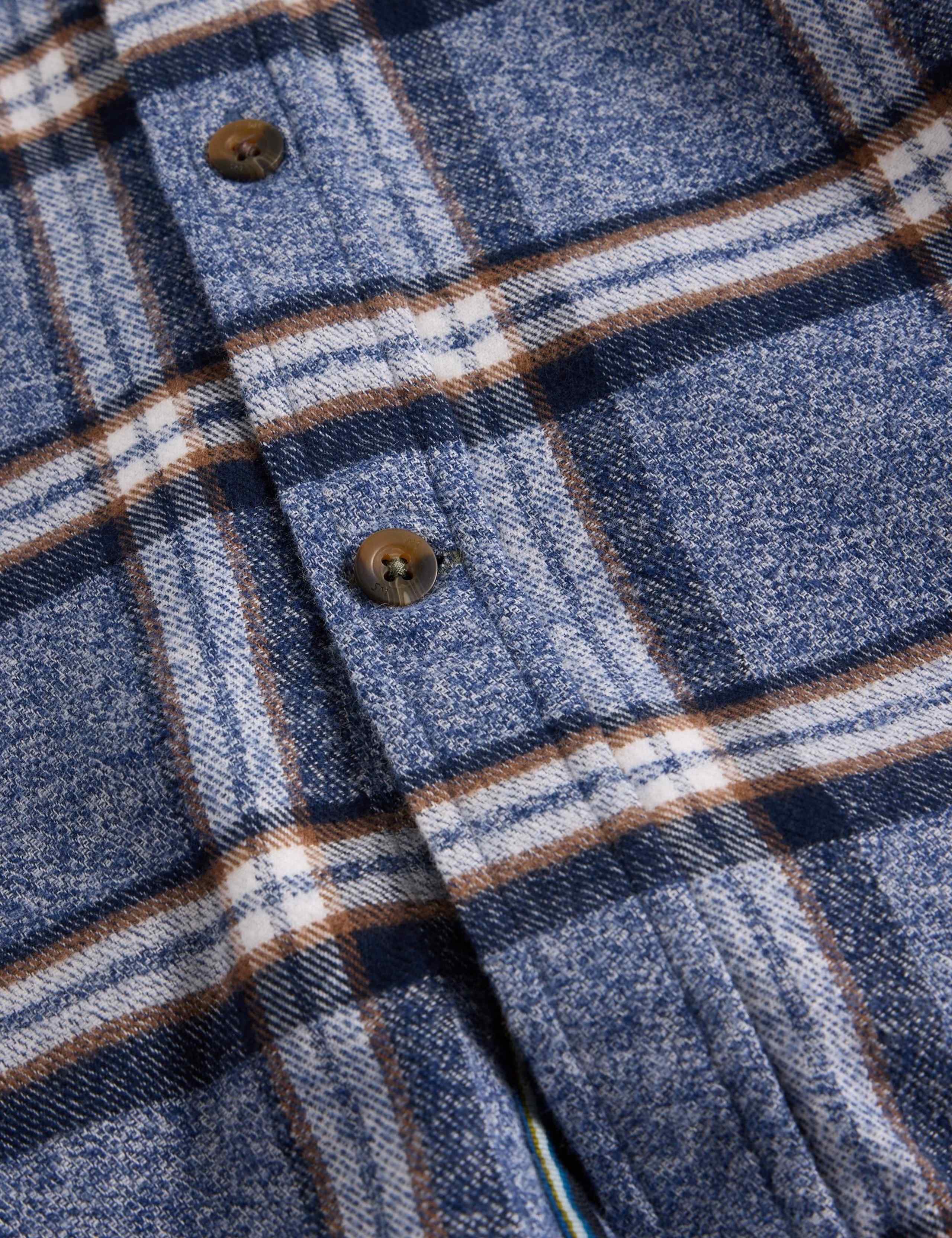 Pure Cotton Checked Shirt 6 of 6