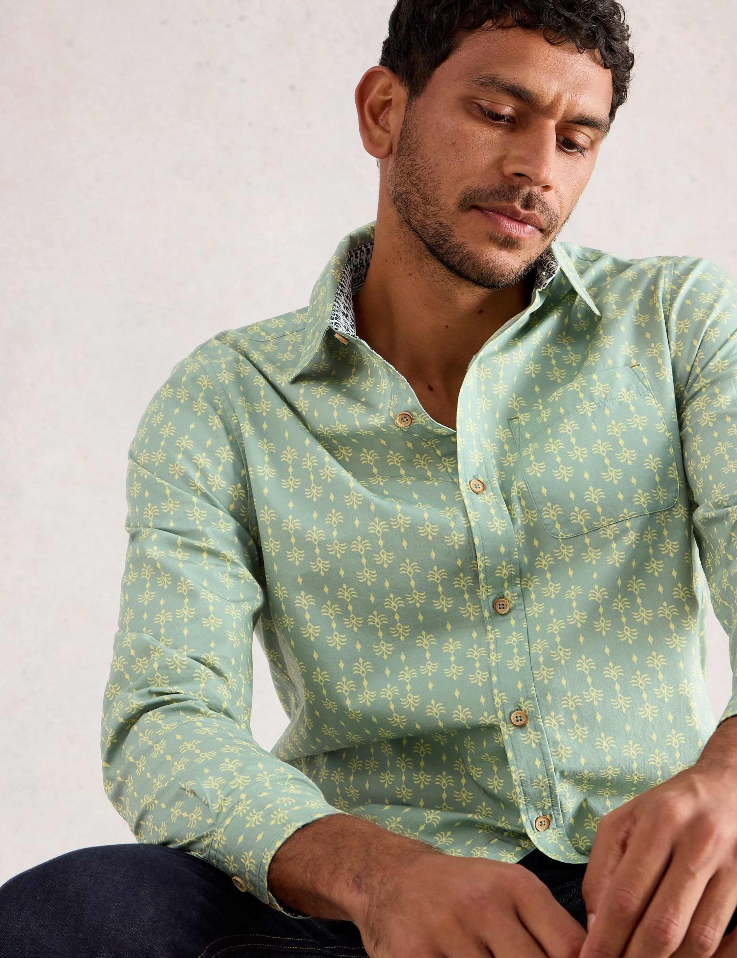 Pure Cotton Batik Printed Shirt 2 of 4