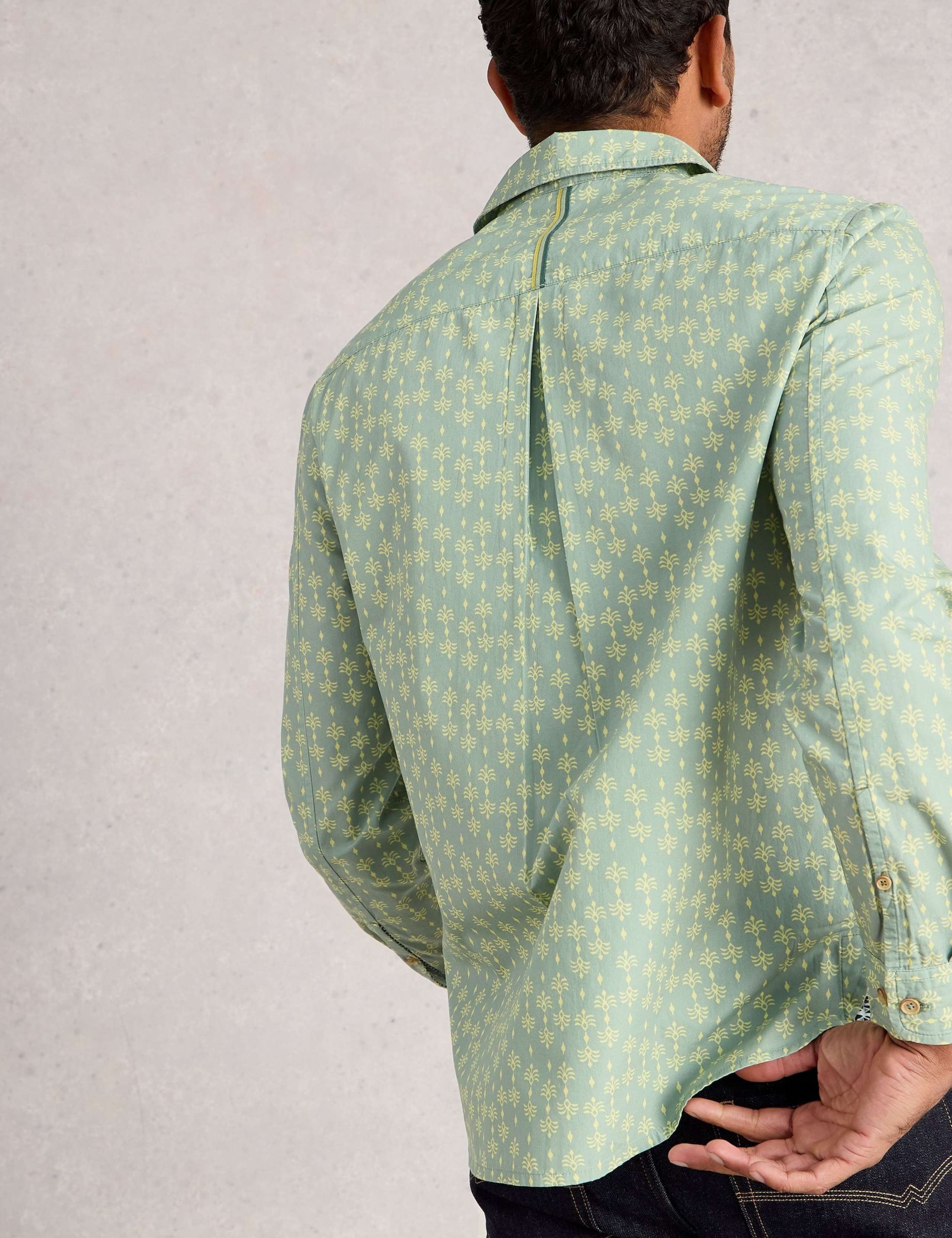 Regular Fit Pure Cotton Printed Shirt 5 of 6