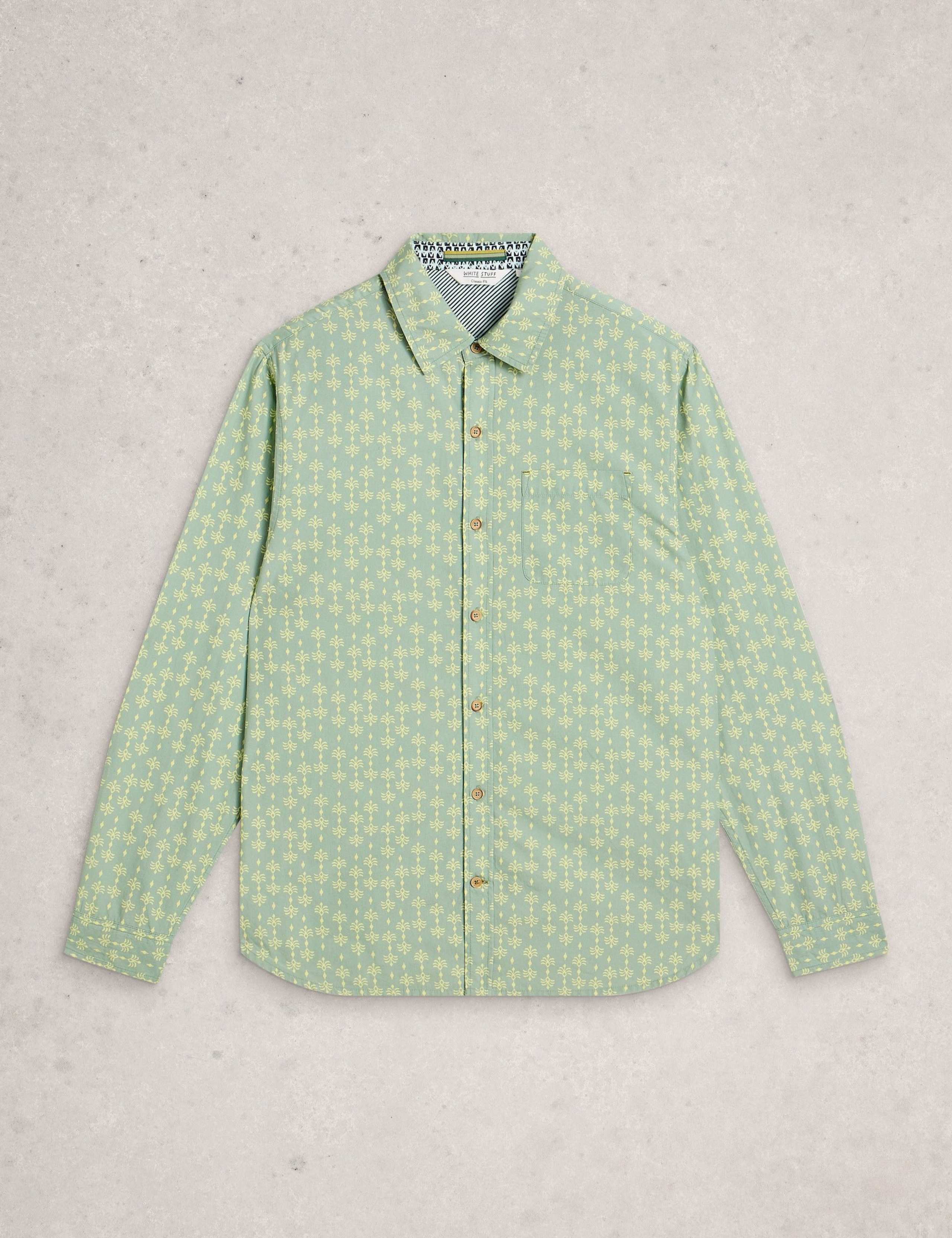 Regular Fit Pure Cotton Printed Shirt 2 of 6