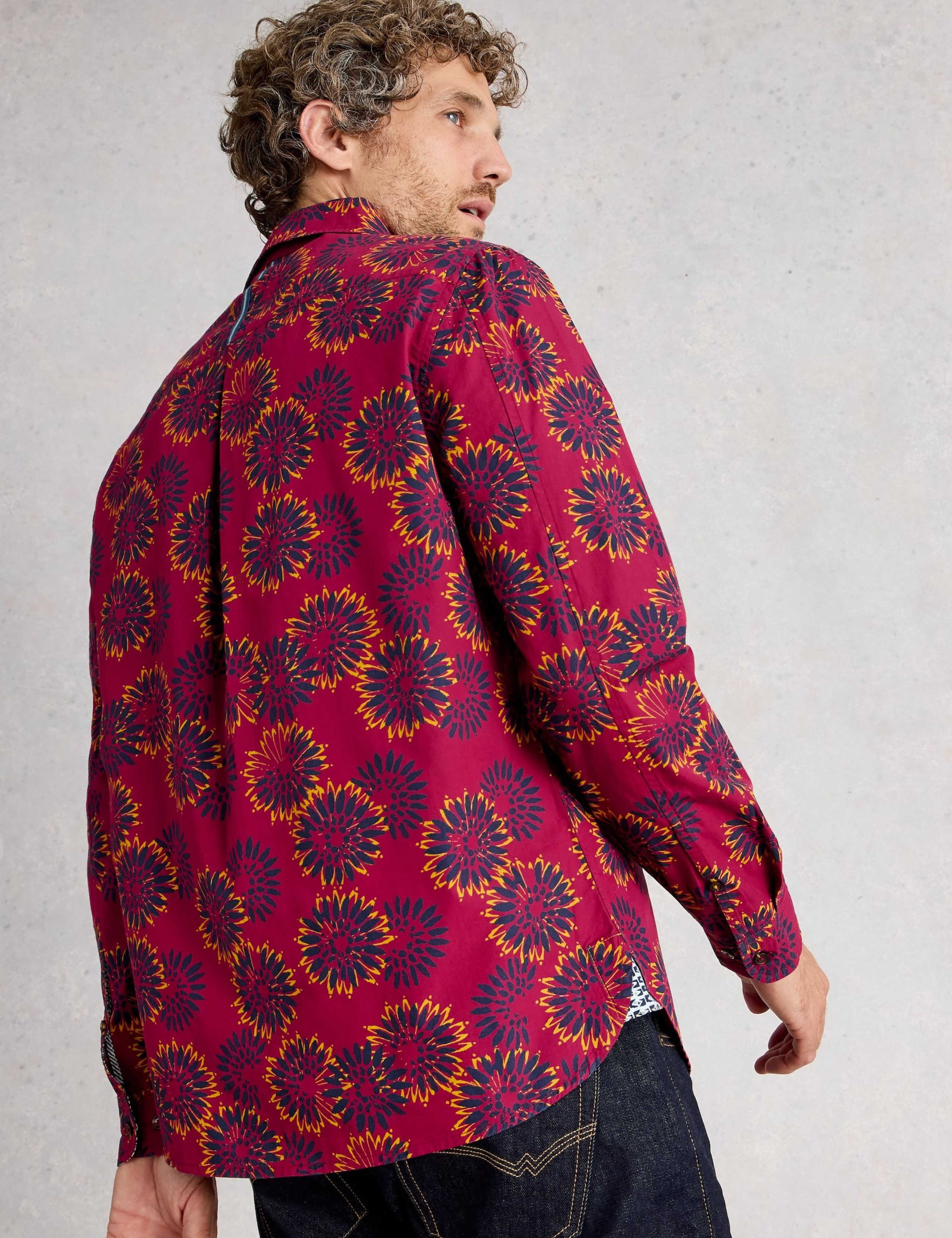 Regular Fit Pure Cotton Printed Shirt 4 of 6