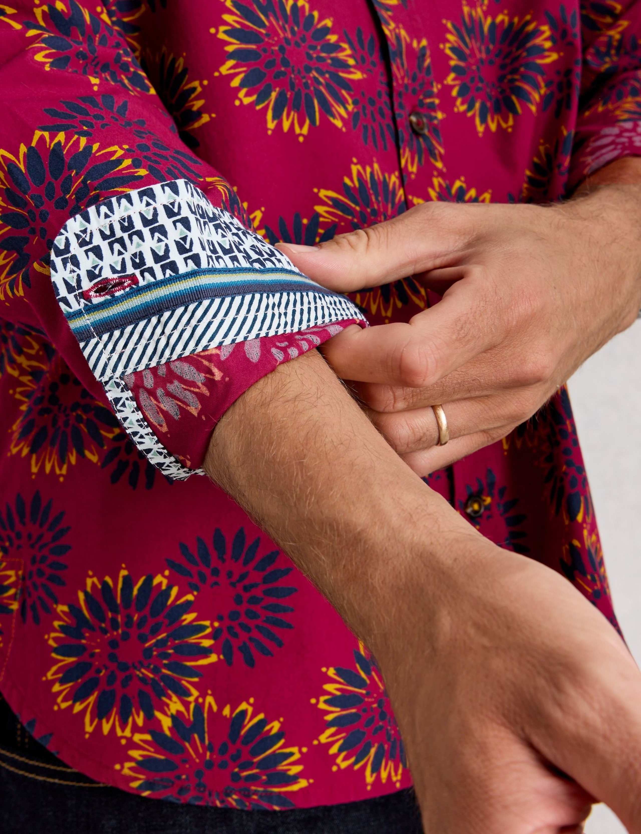 Regular Fit Pure Cotton Printed Shirt 5 of 6