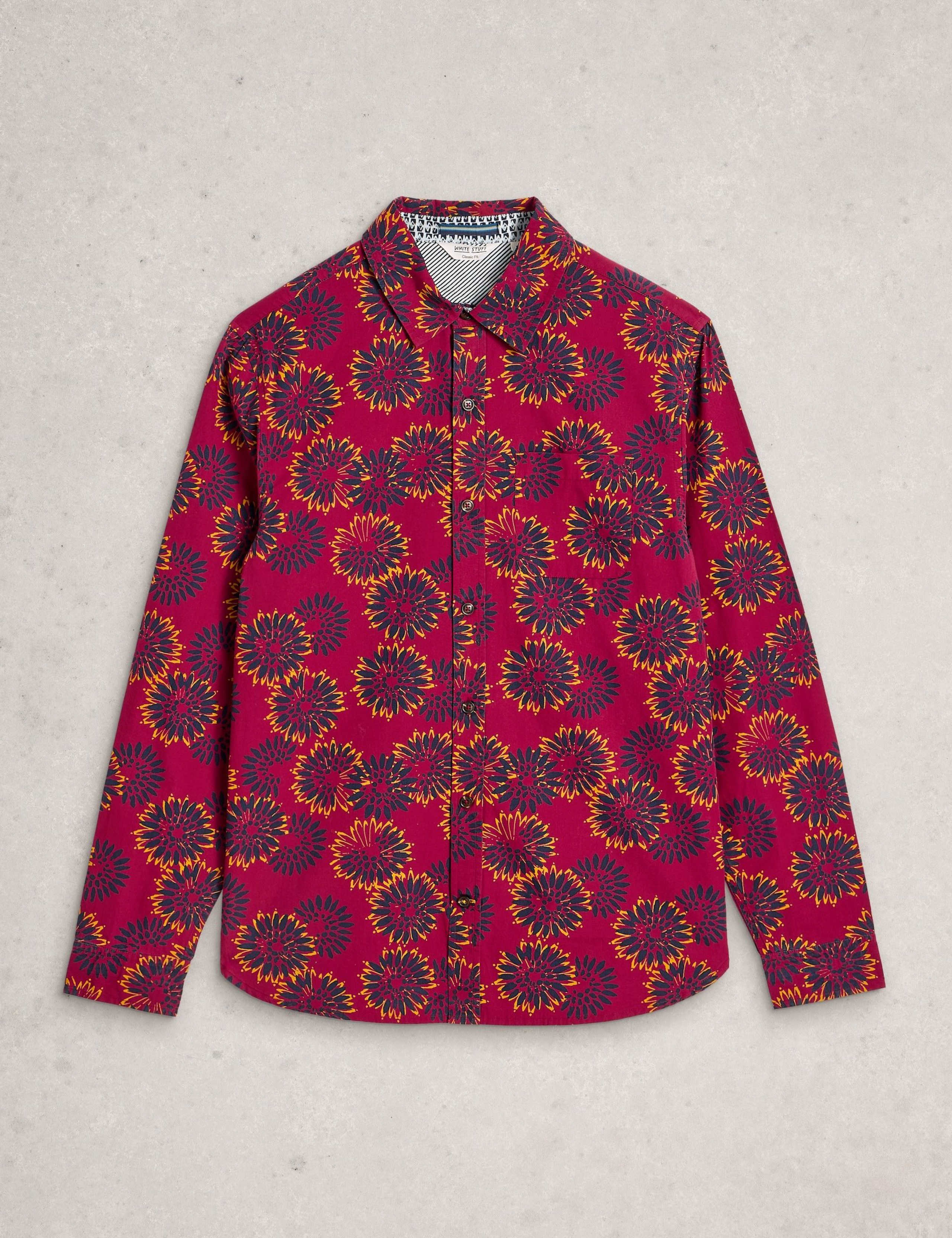 Regular Fit Pure Cotton Printed Shirt 2 of 6