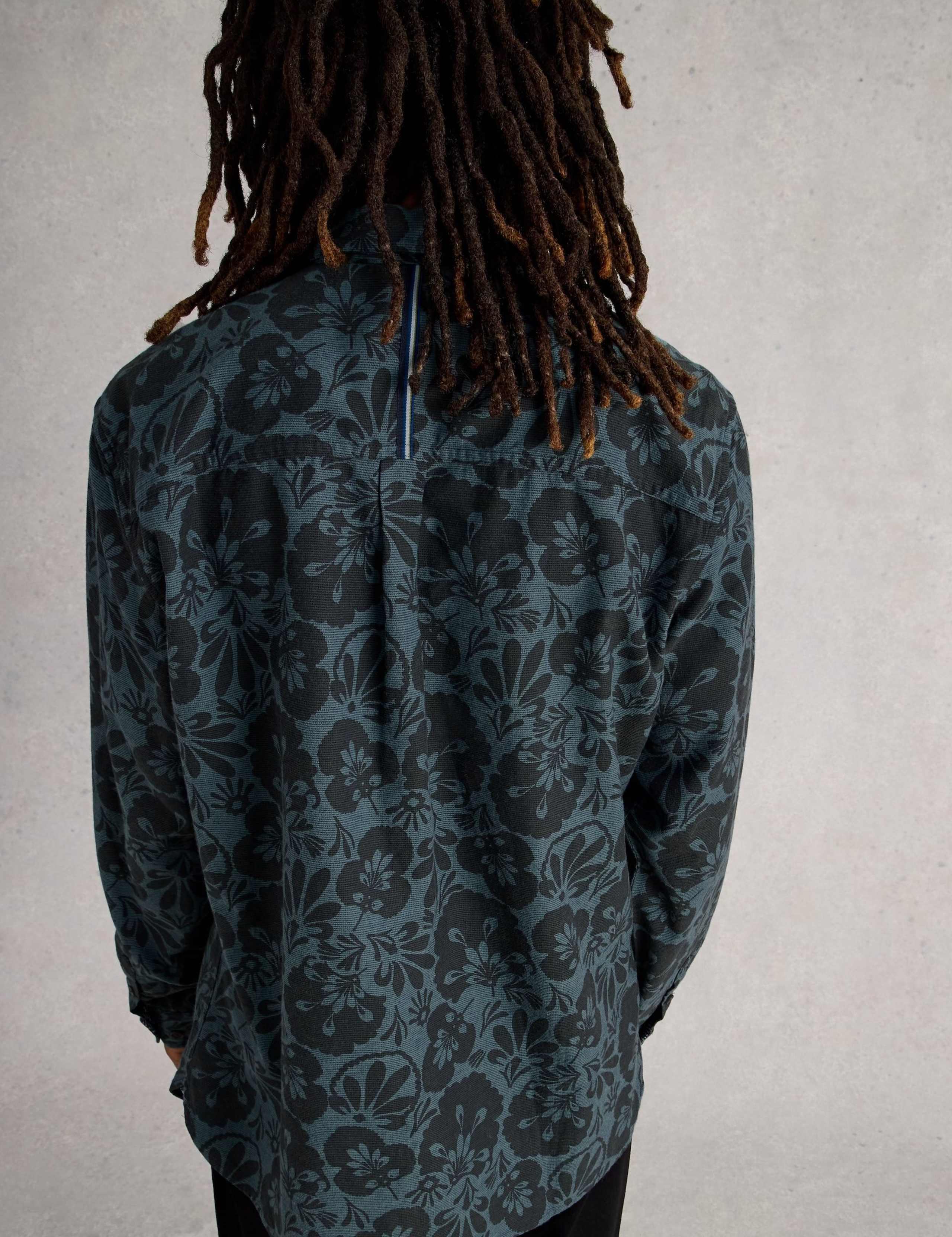 Regular Fit Pure Cotton Floral Print Shirt 4 of 6