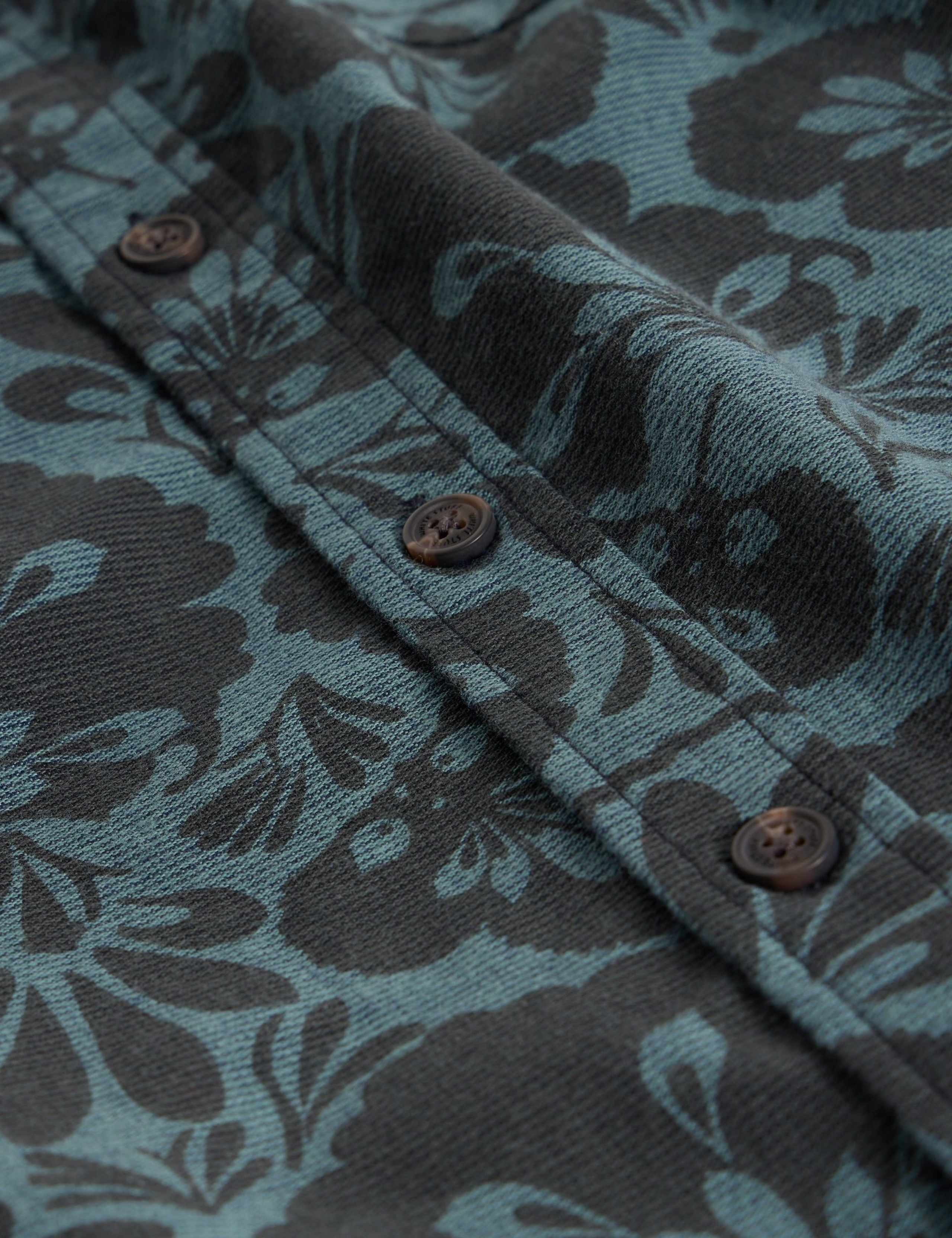 Regular Fit Pure Cotton Floral Print Shirt 6 of 6