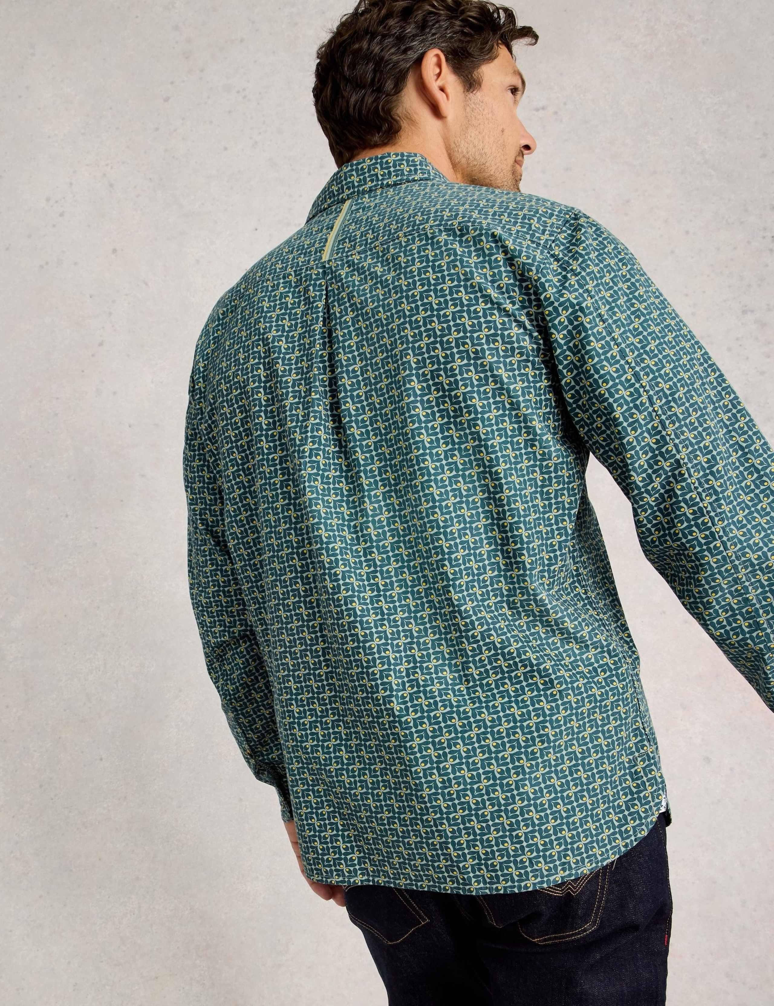 Regular Fit Pure Cotton Printed Shirt 4 of 6
