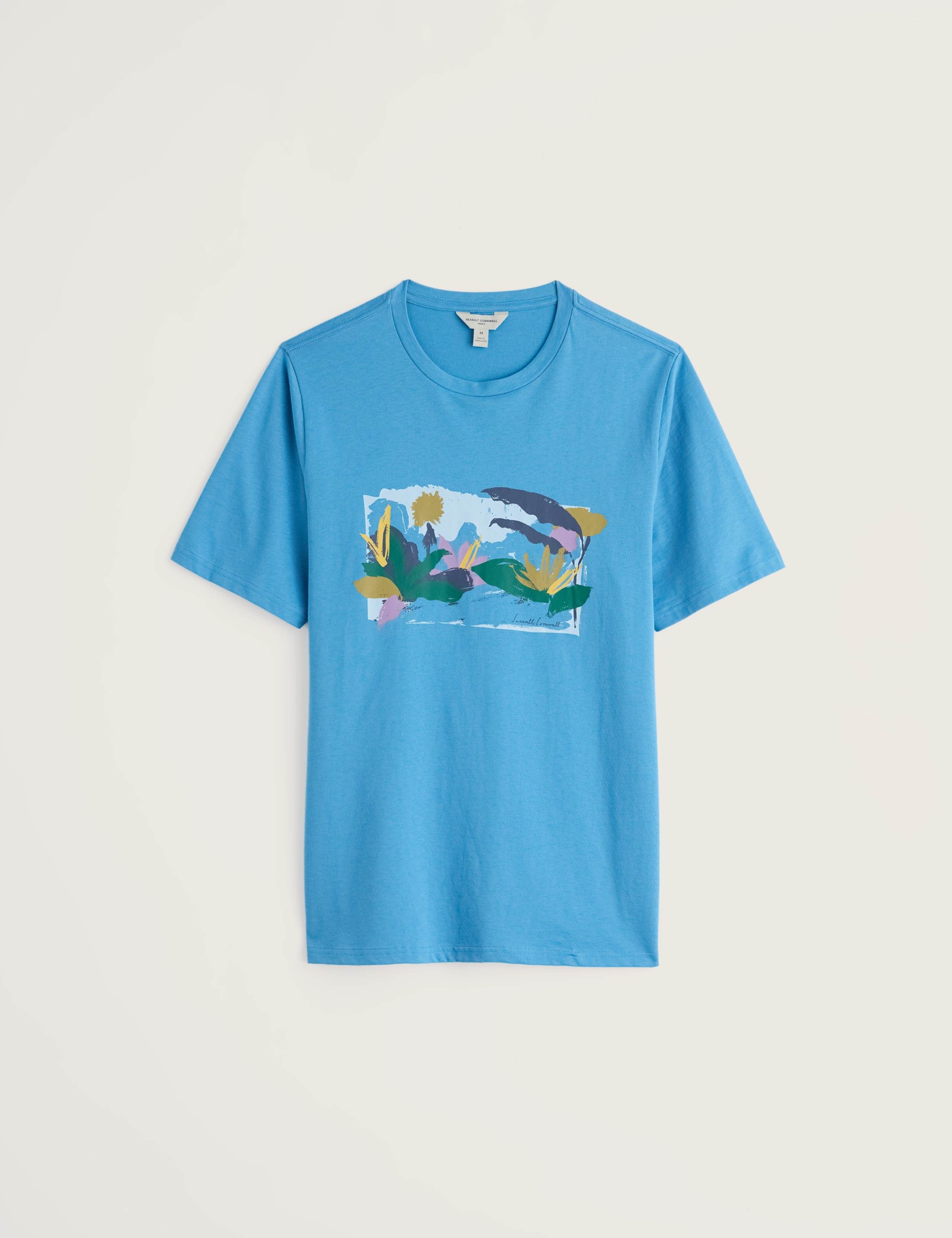Pure Cotton Seaside Graphic T-Shirt 2 of 5
