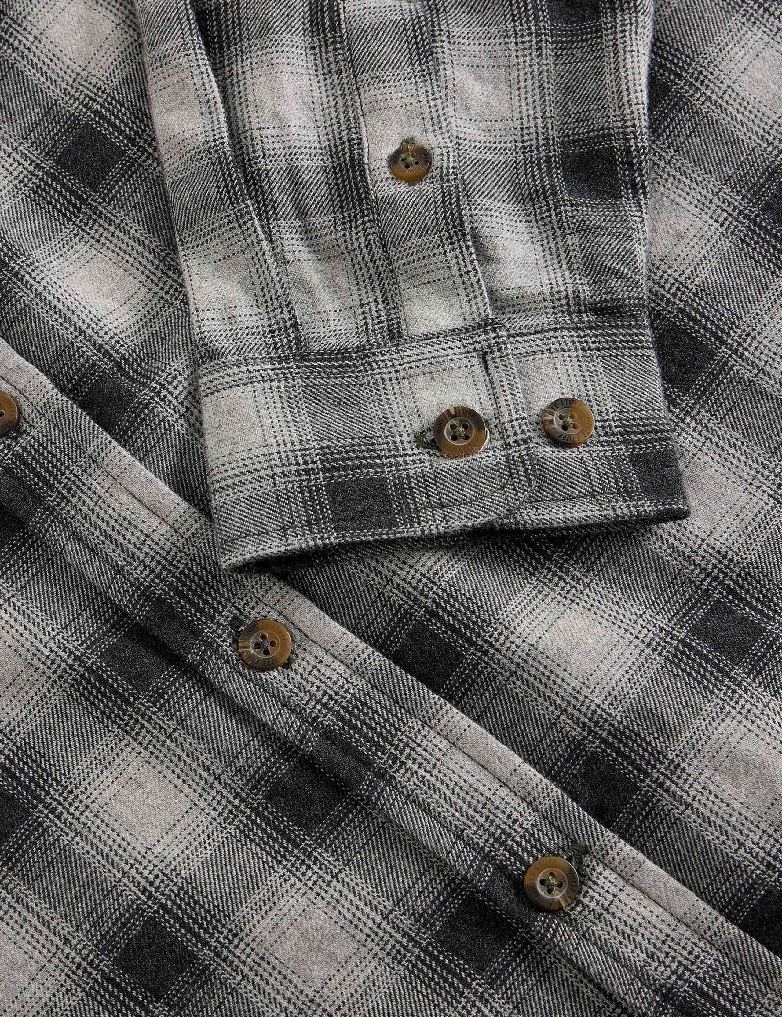 Regular Fit Pure Cotton Checked Overshirt 6 of 6