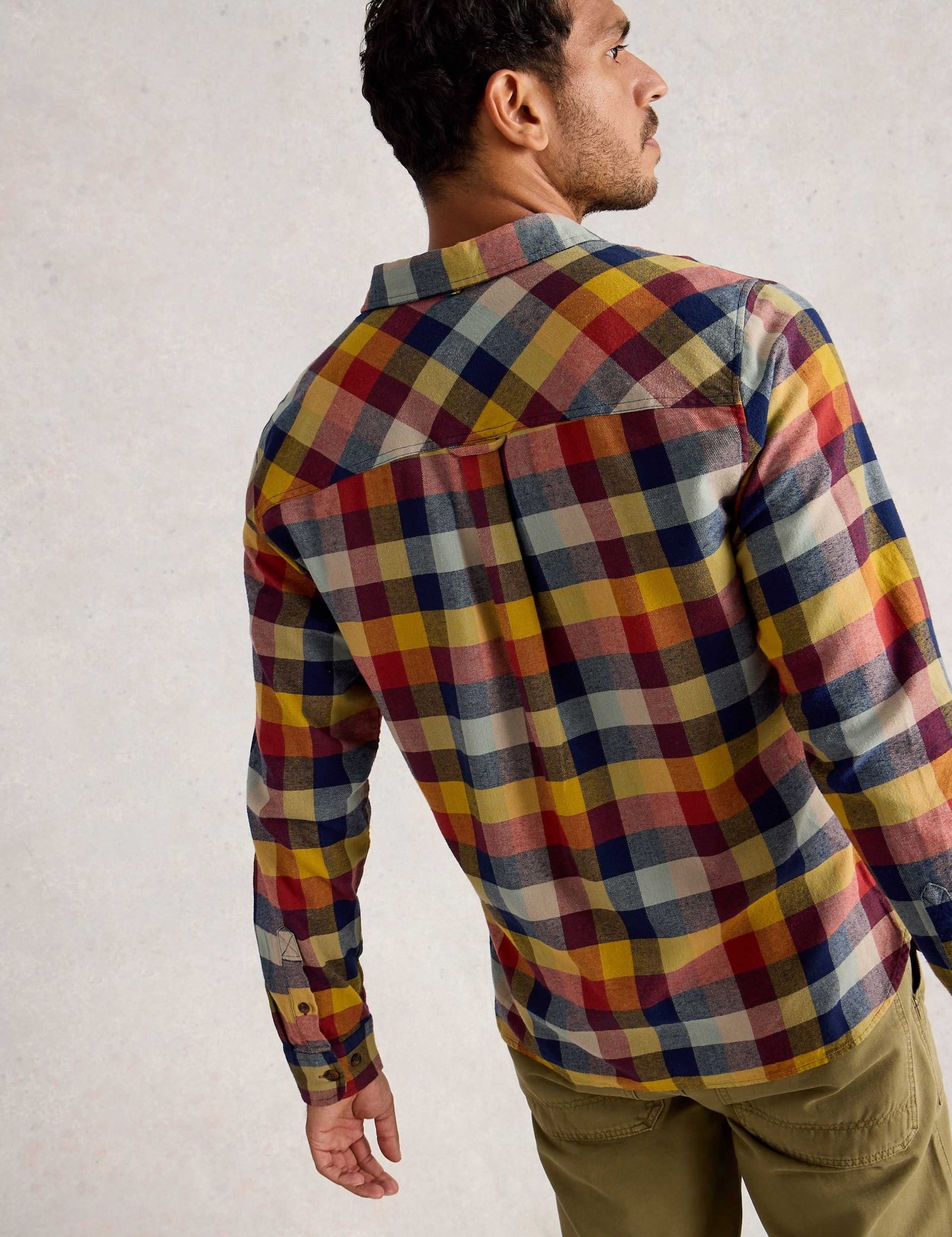 Pure Cotton Checked Shirt 3 of 6
