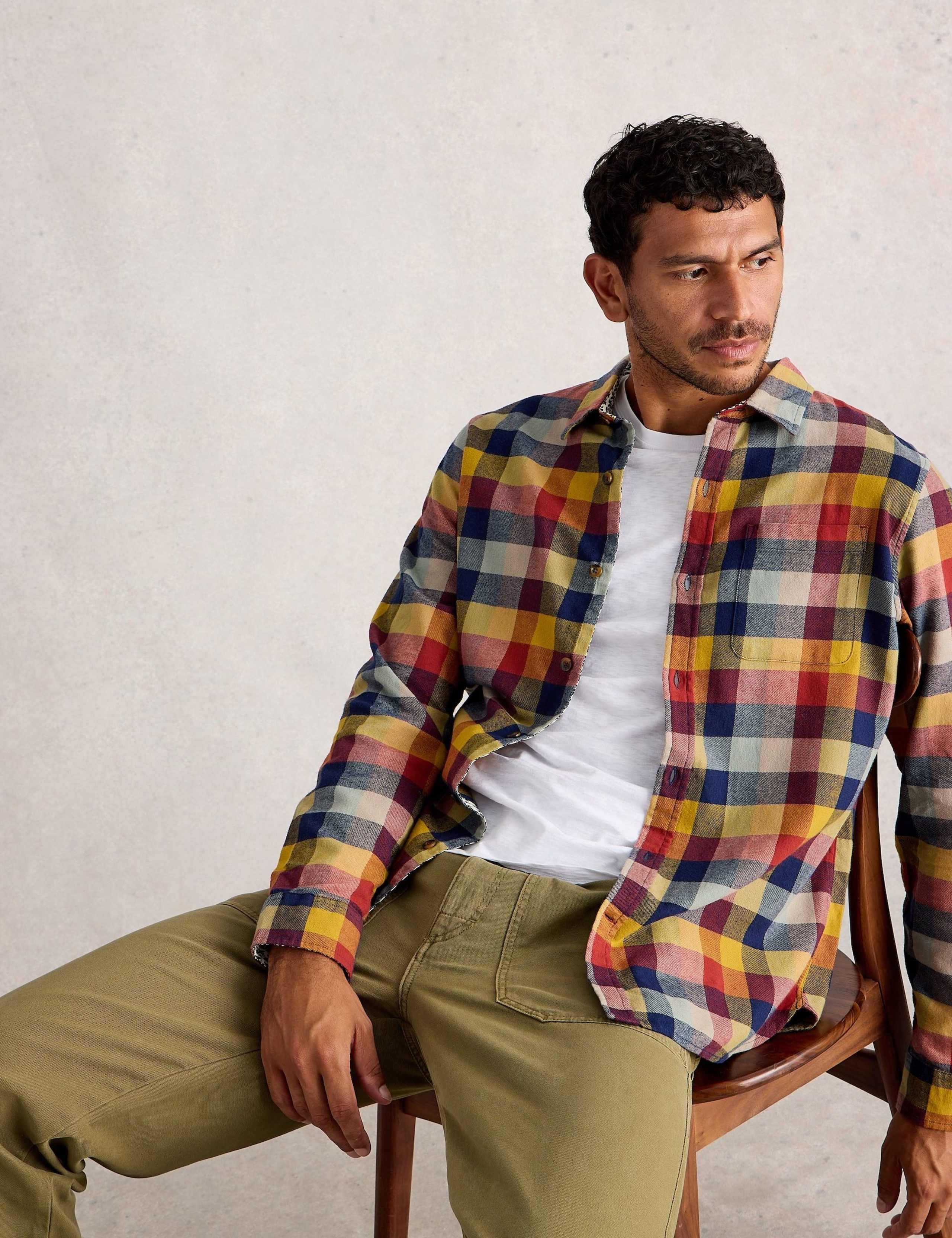 Pure Cotton Checked Shirt 4 of 6