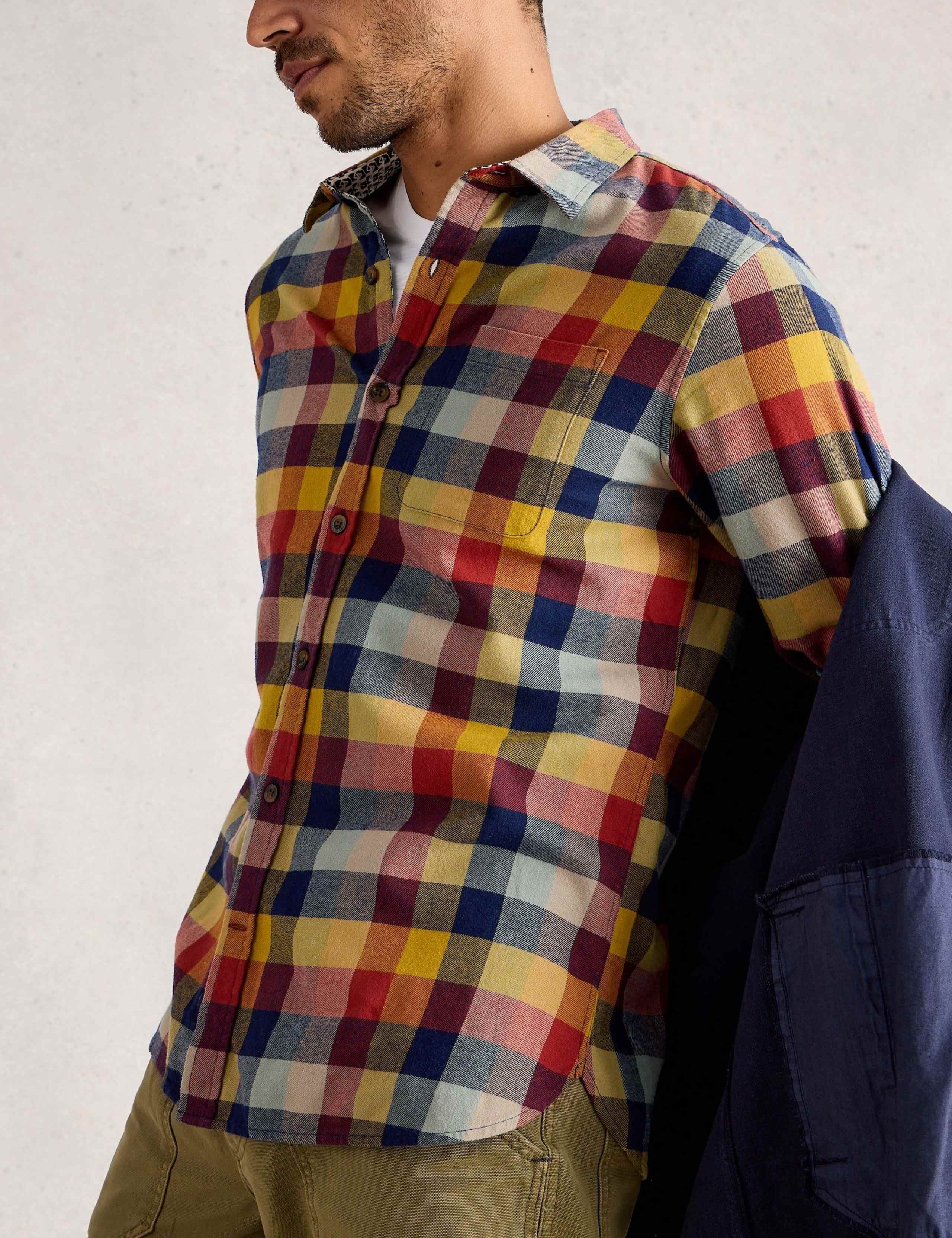 Pure Cotton Checked Shirt 6 of 6