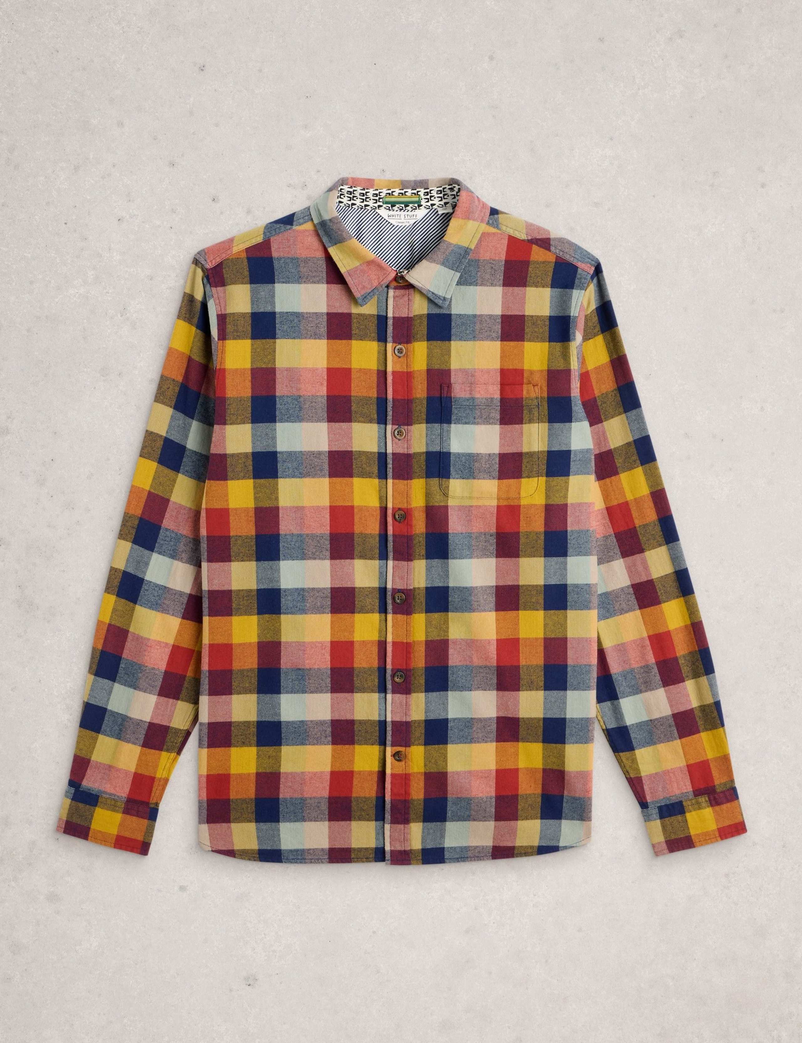 Pure Cotton Checked Shirt 2 of 6