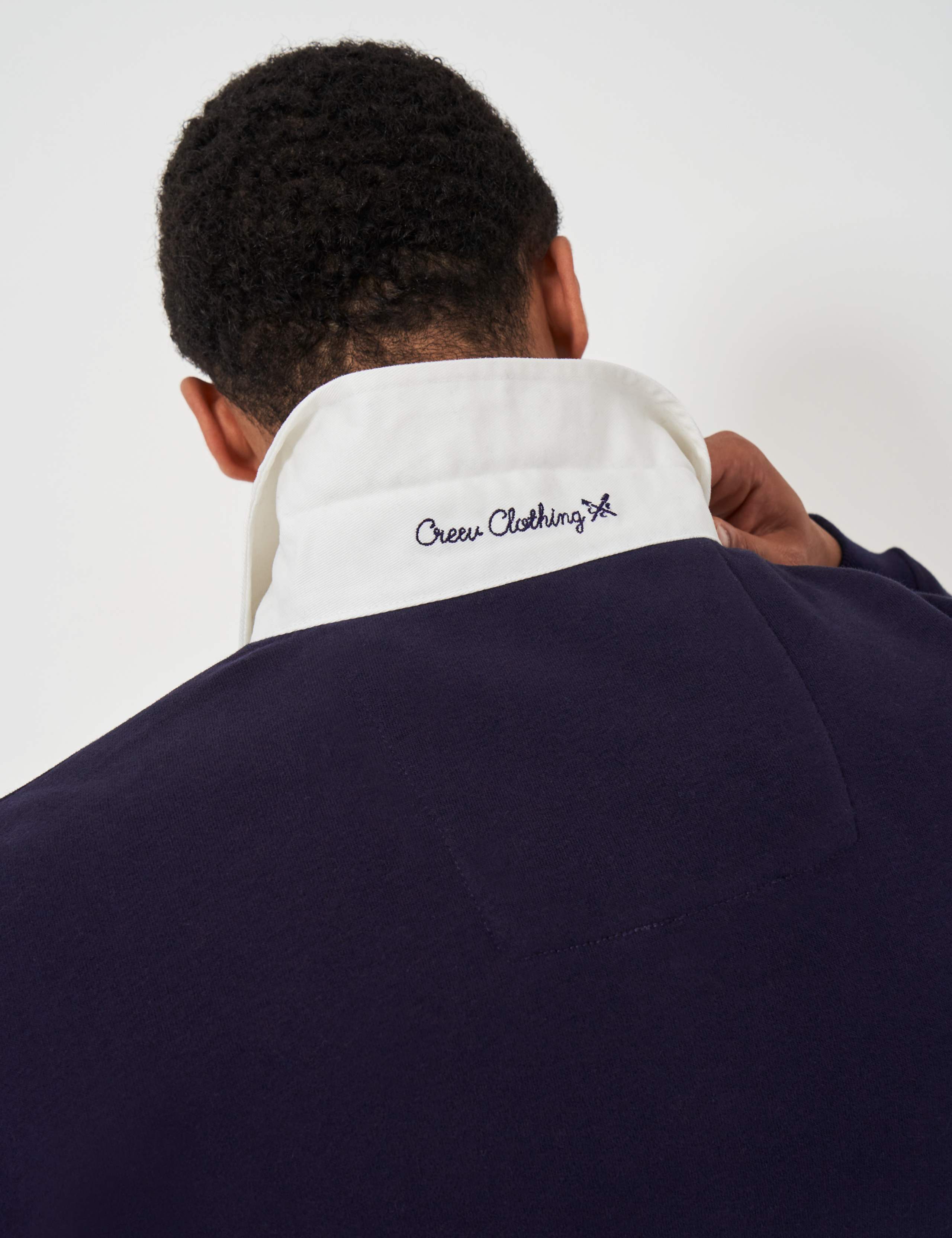 Cotton Rich Contrast Collar Rugby Shirt 3 of 4