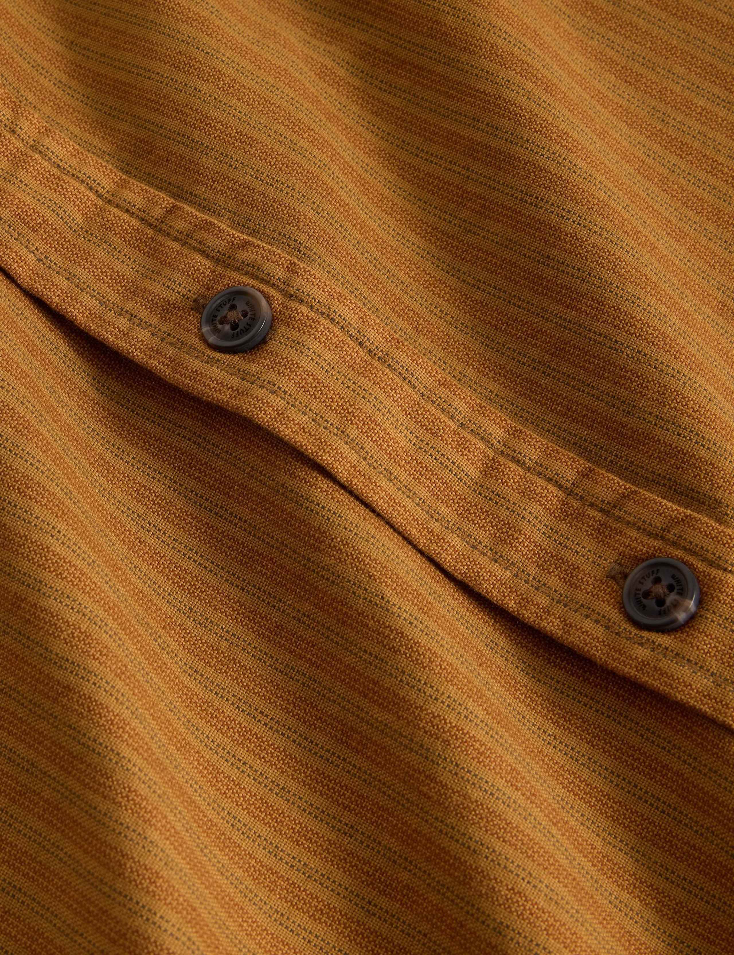 Regular Fit Bruton Stripe Pure Cotton Shirt 6 of 6