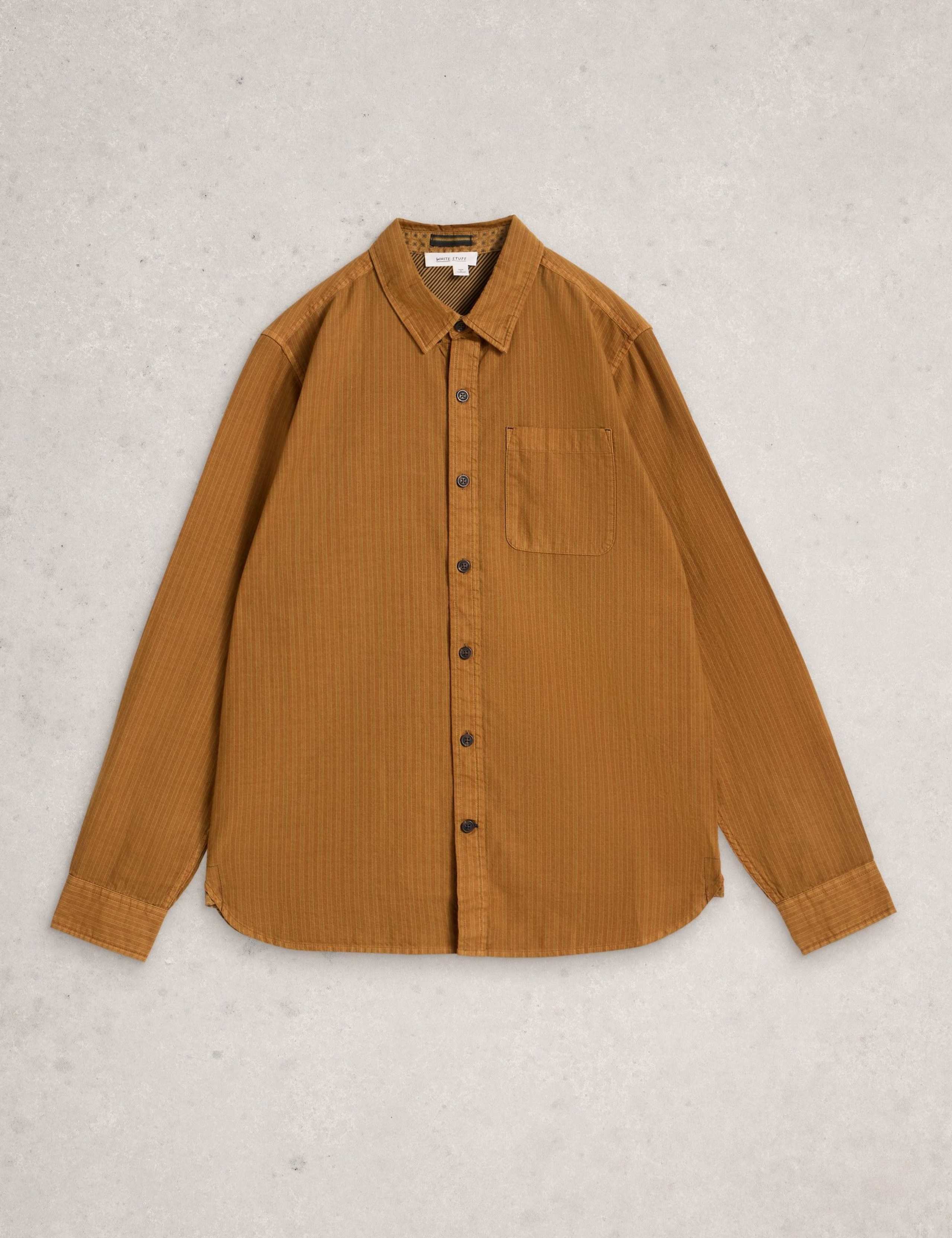 Regular Fit Bruton Stripe Pure Cotton Shirt 2 of 6