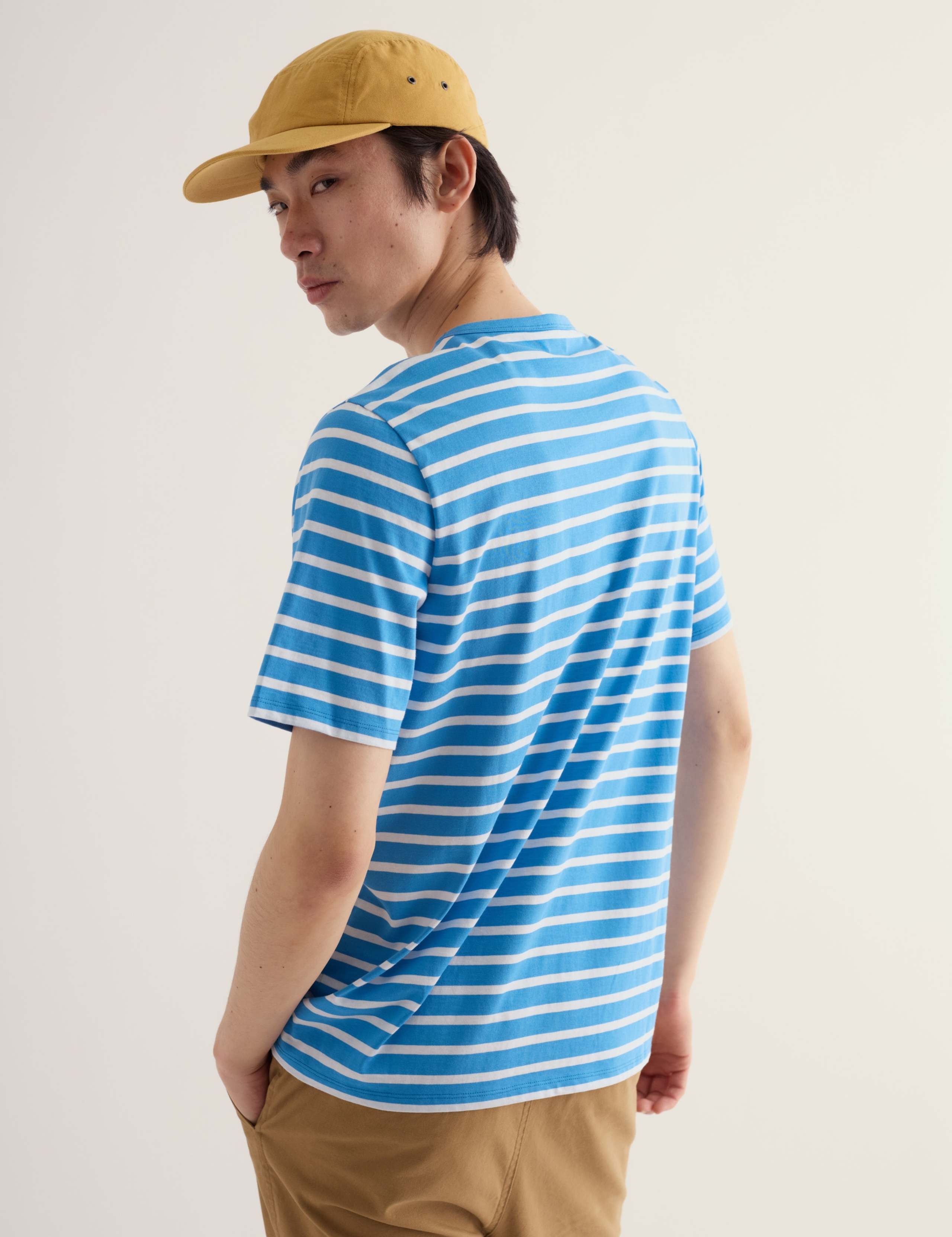 Pure Cotton Striped T-Shirt 3 of 5