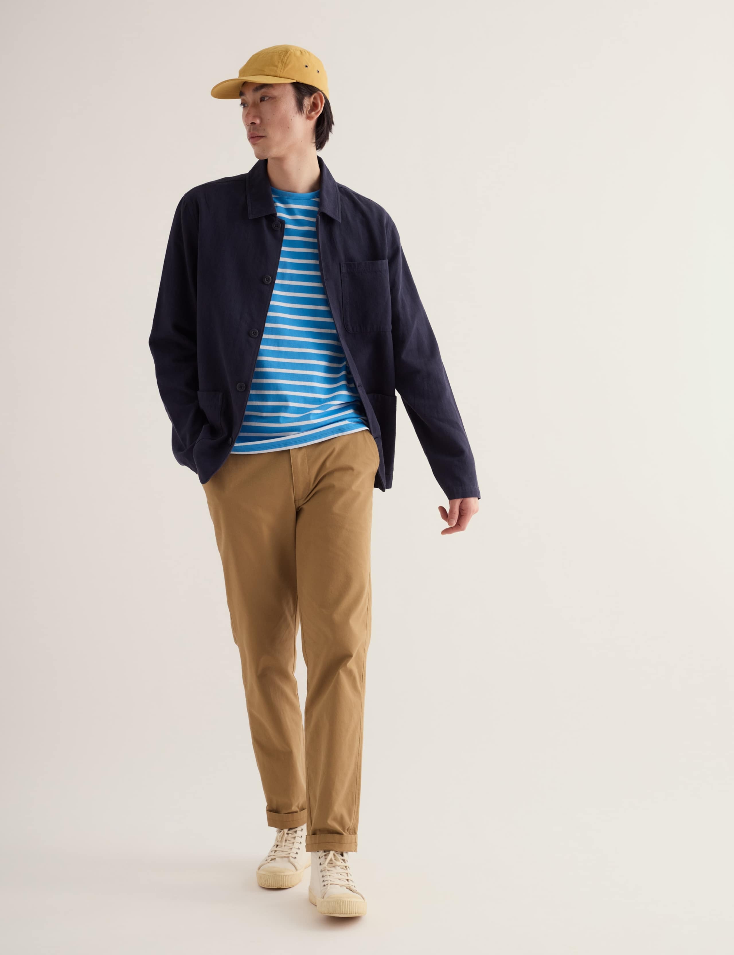 Pure Cotton Striped T-Shirt 4 of 5