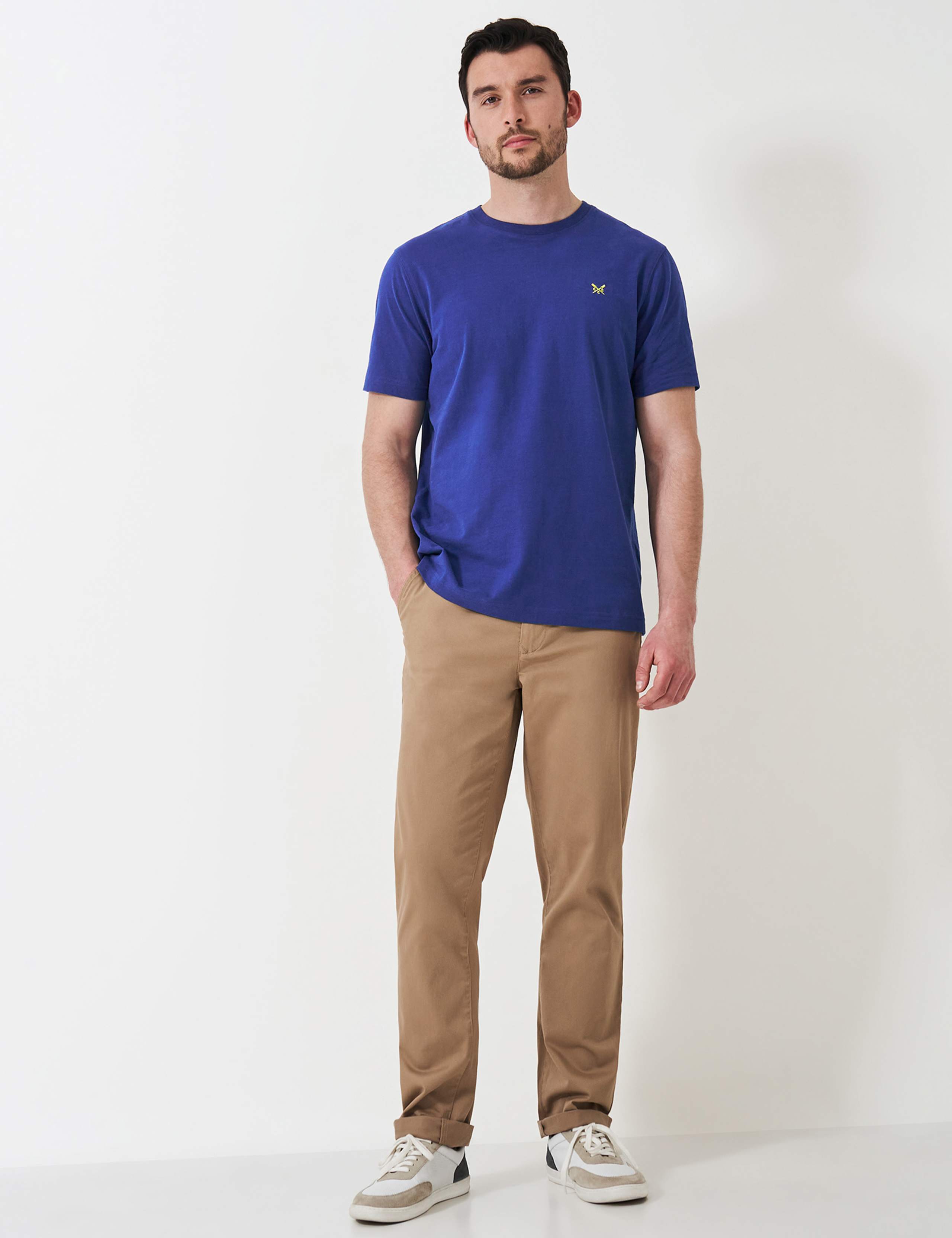 Pure Cotton Crew Neck T-Shirt 3 of 5