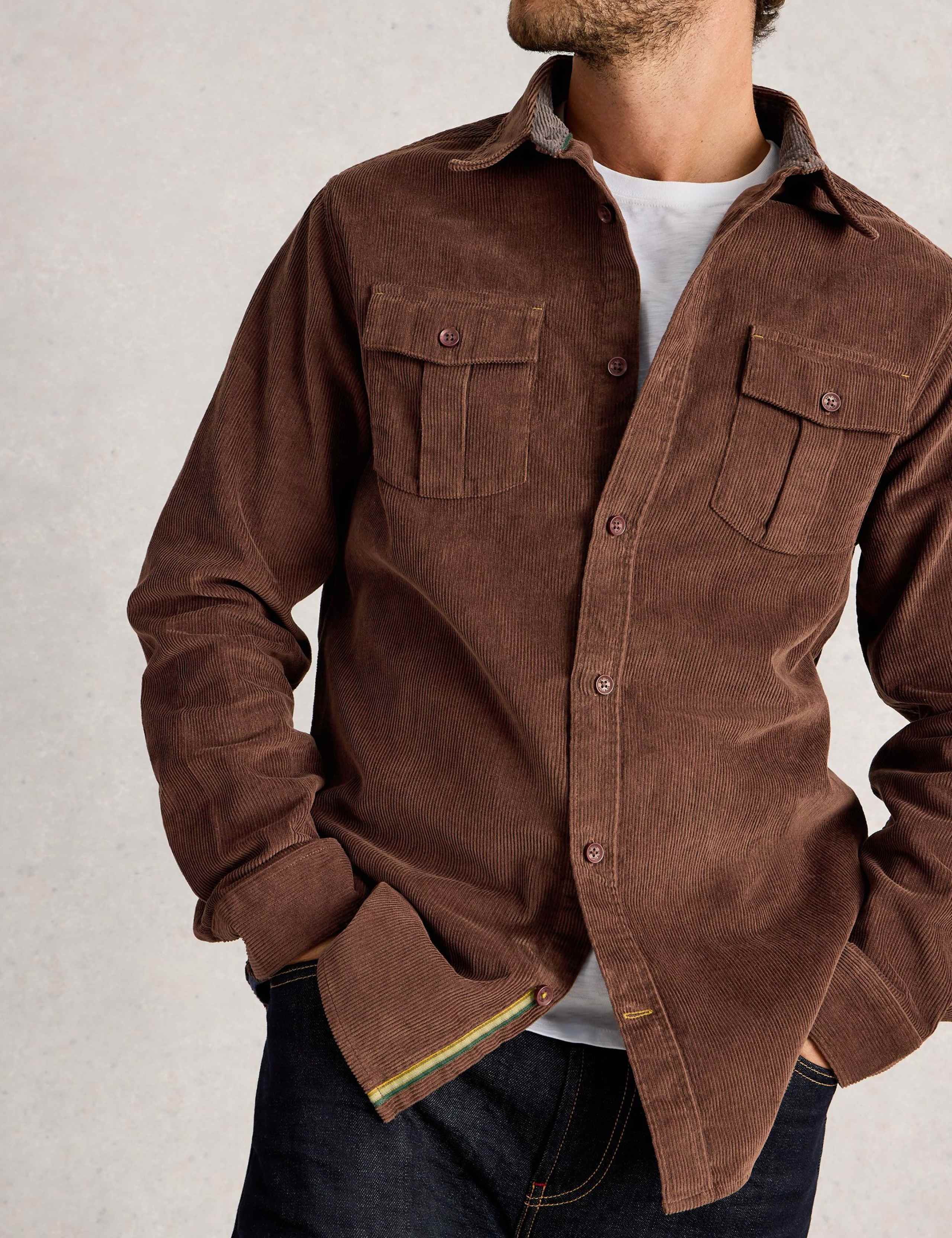 Pure Cotton Corduroy Shirt 6 of 7