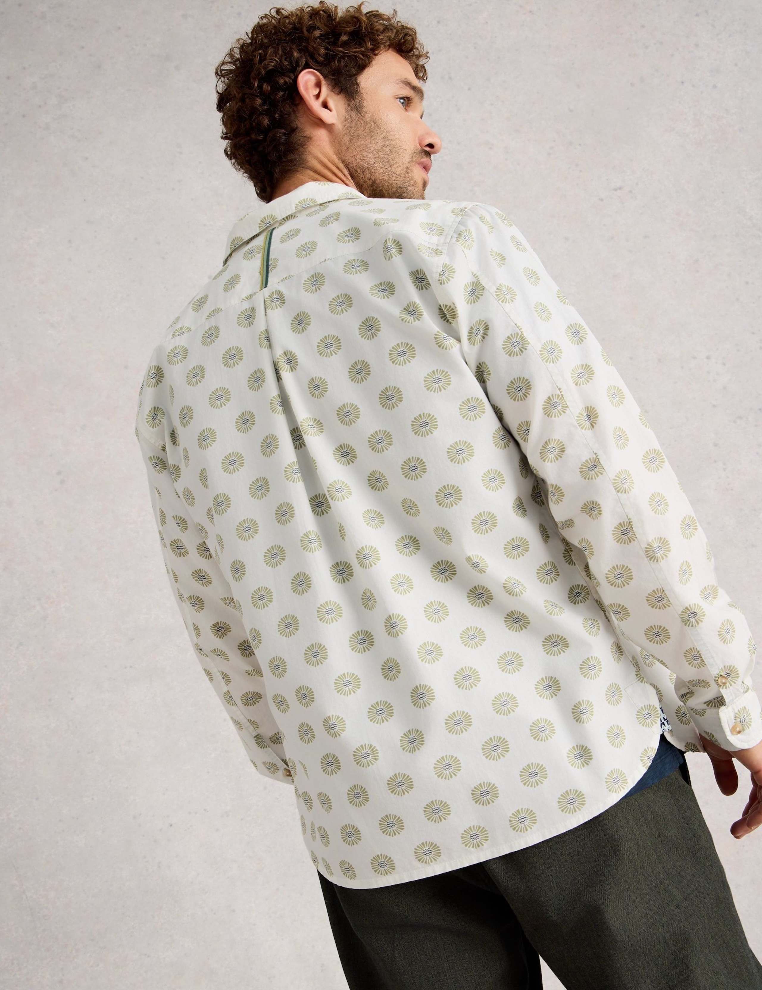 Regular Fit Pure Cotton Printed Shirt 4 of 6
