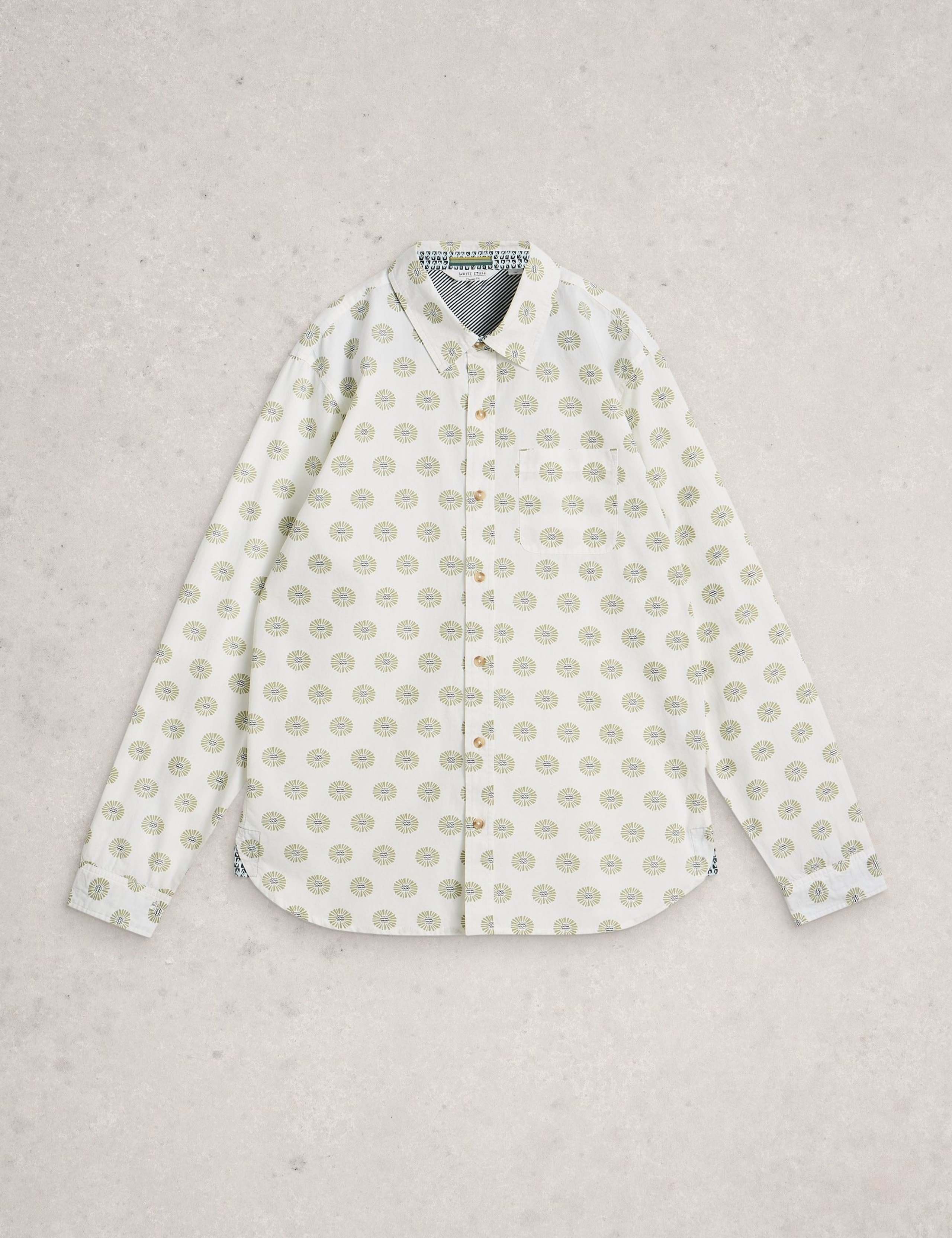 Regular Fit Pure Cotton Printed Shirt 2 of 6