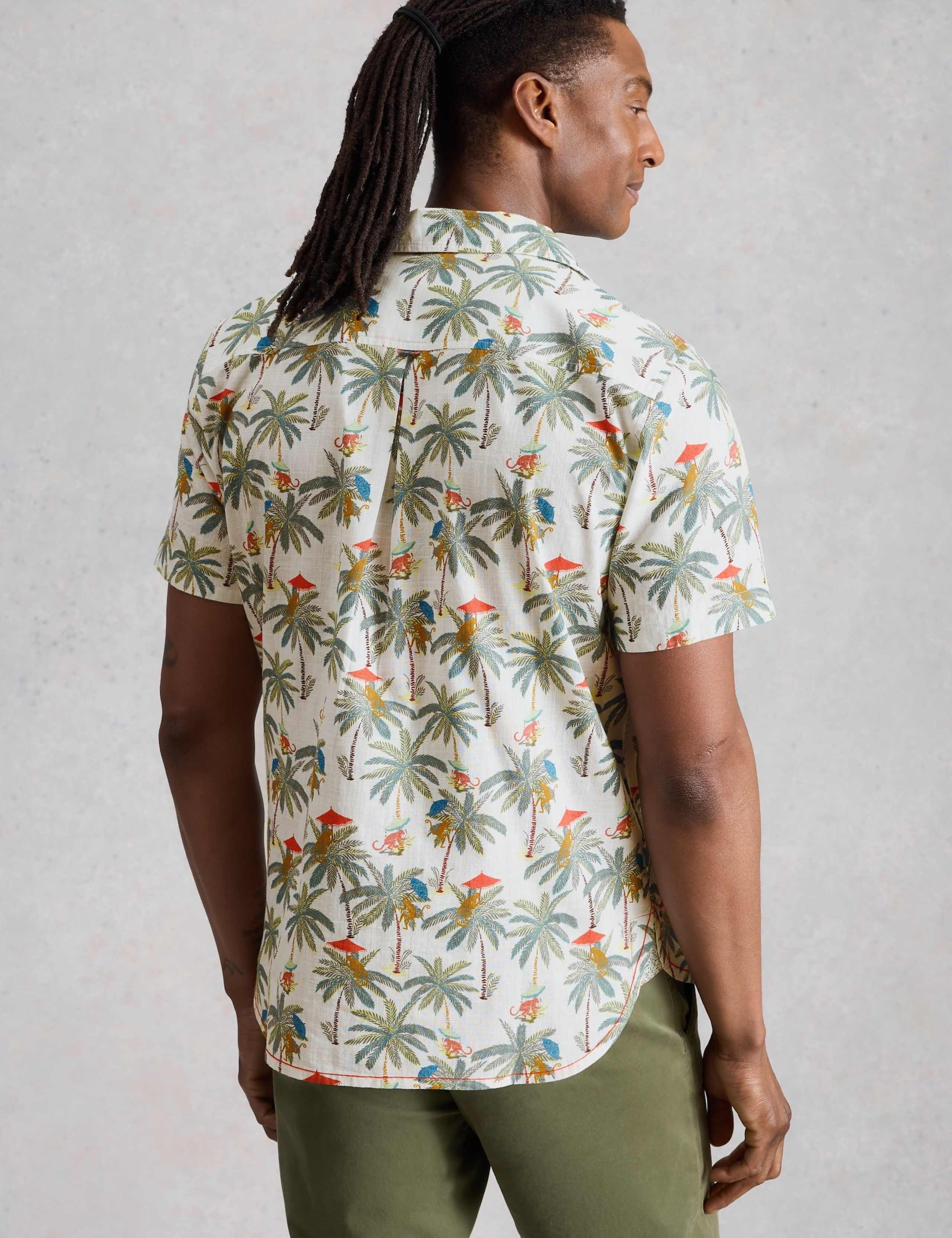 Regular Fit Pure Cotton Printed Shirt 5 of 6