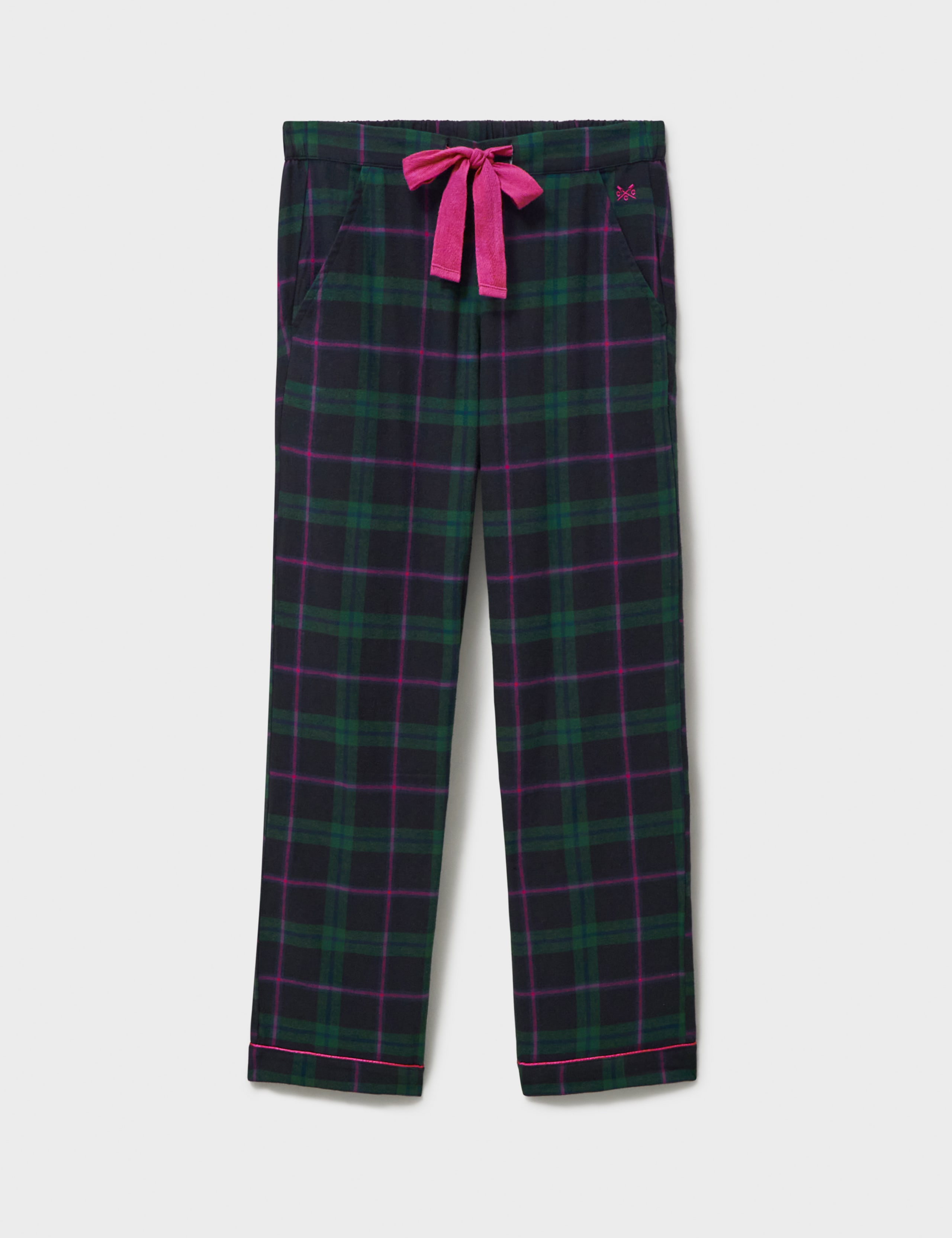 Brushed Flannel Checked Lounge Trousers 2 of 5