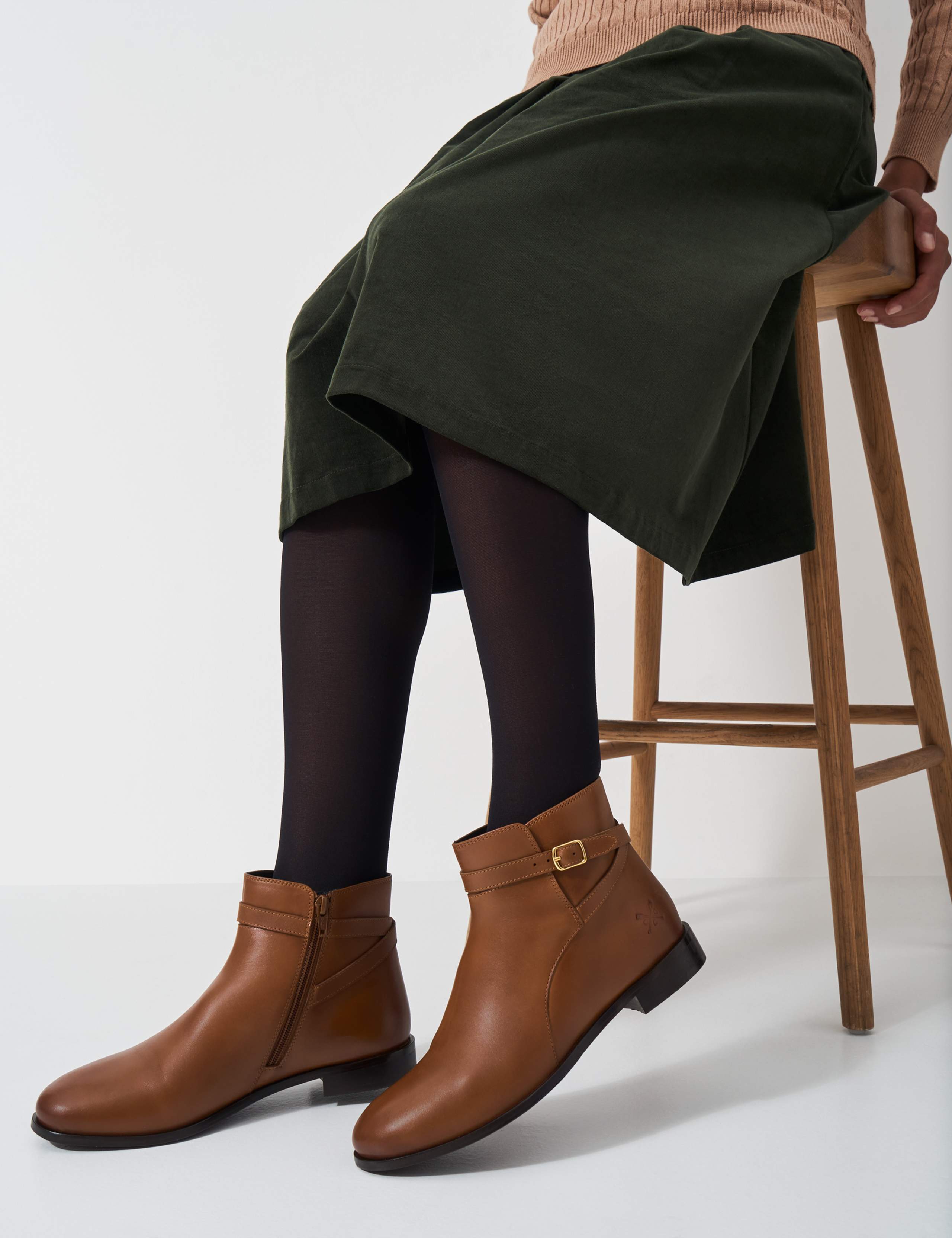 Buckle Flat Boot 1 of 4