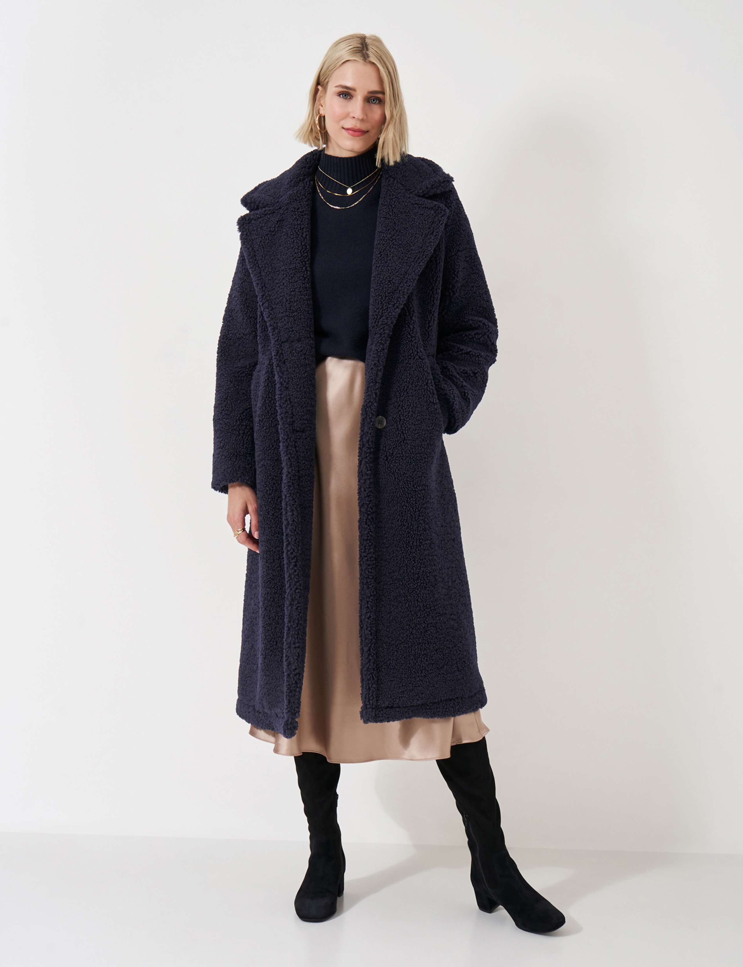 Teddy Longline Coat 1 of 5