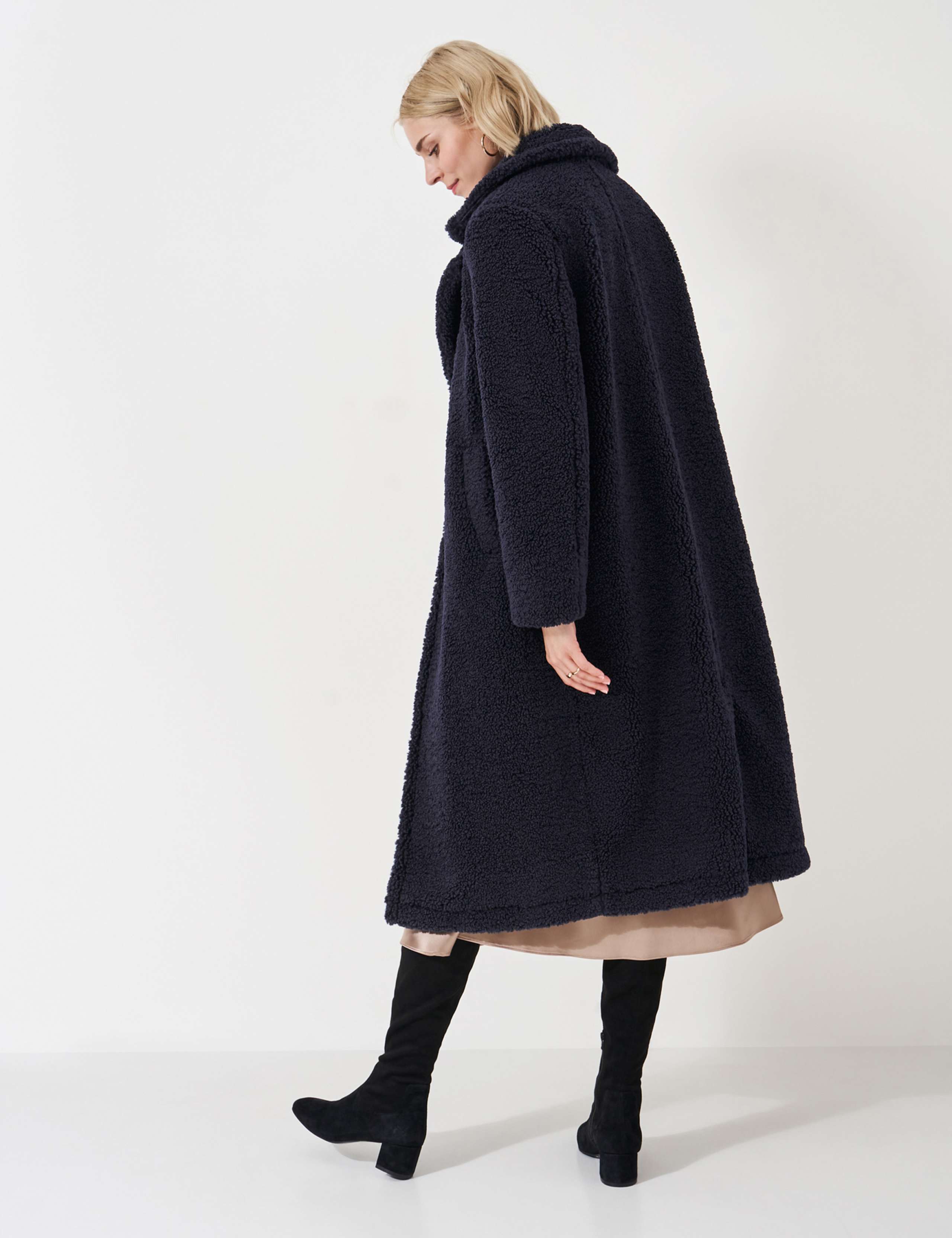 Teddy Longline Coat 5 of 5