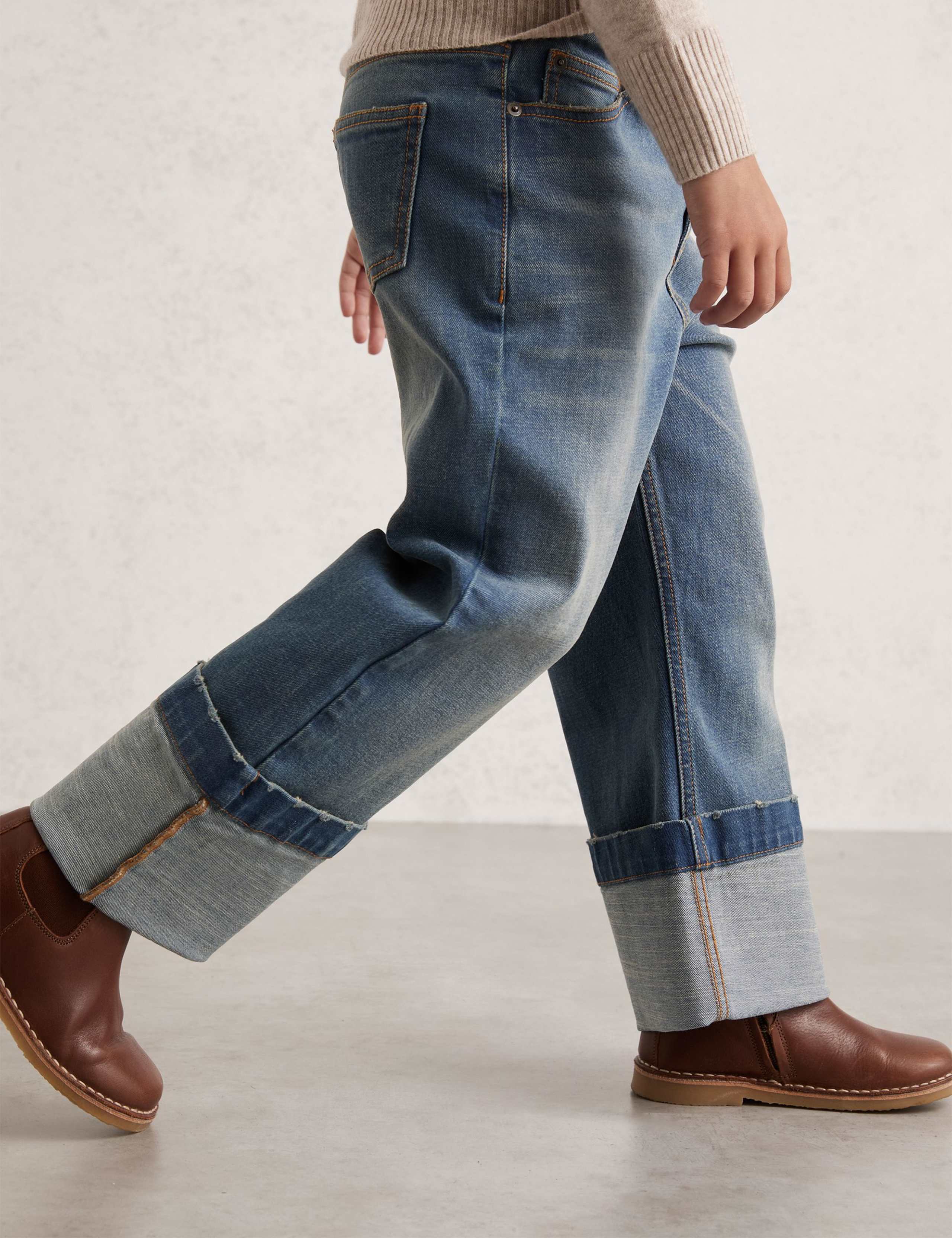 Regular Cotton Rich Jeans (3-14 Yrs) 3 of 4