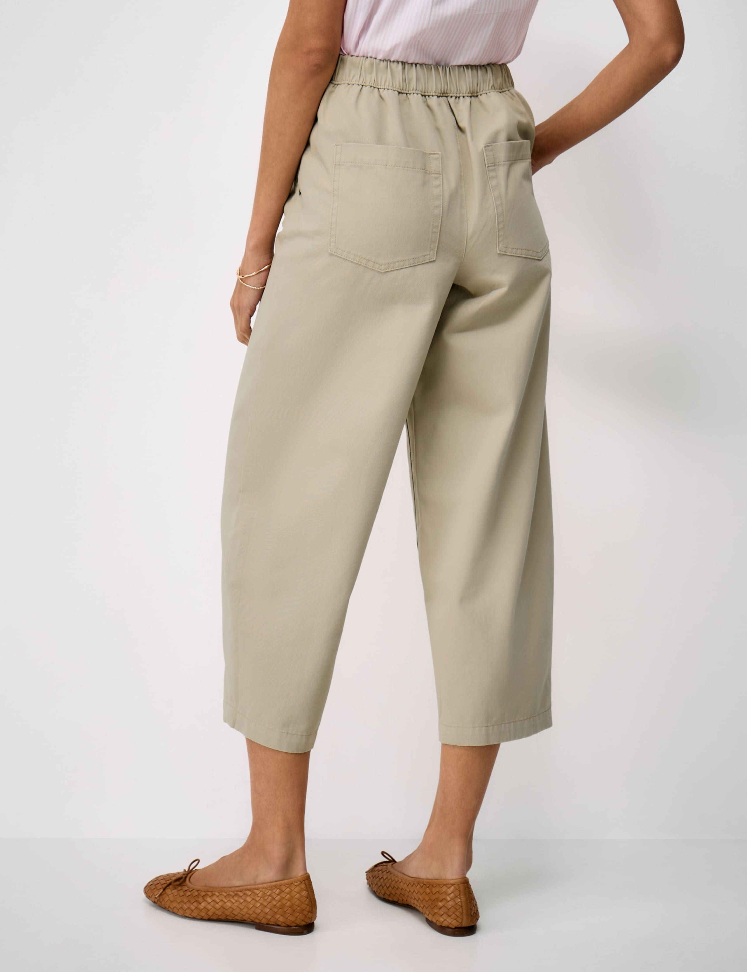 Pure Cotton Barrel Leg Chinos 4 of 5
