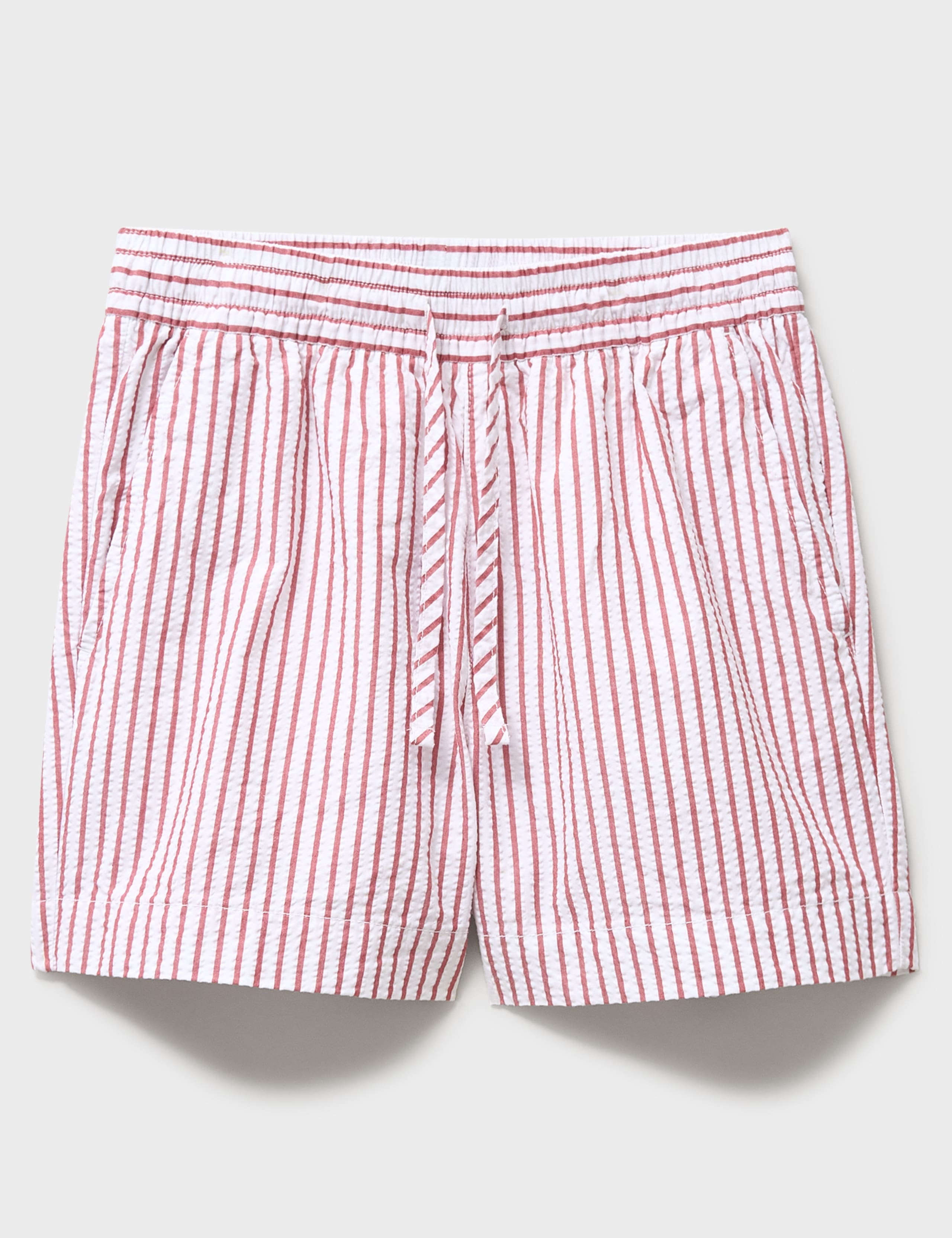 Pure Cotton Seersucker Striped Shorts 2 of 5