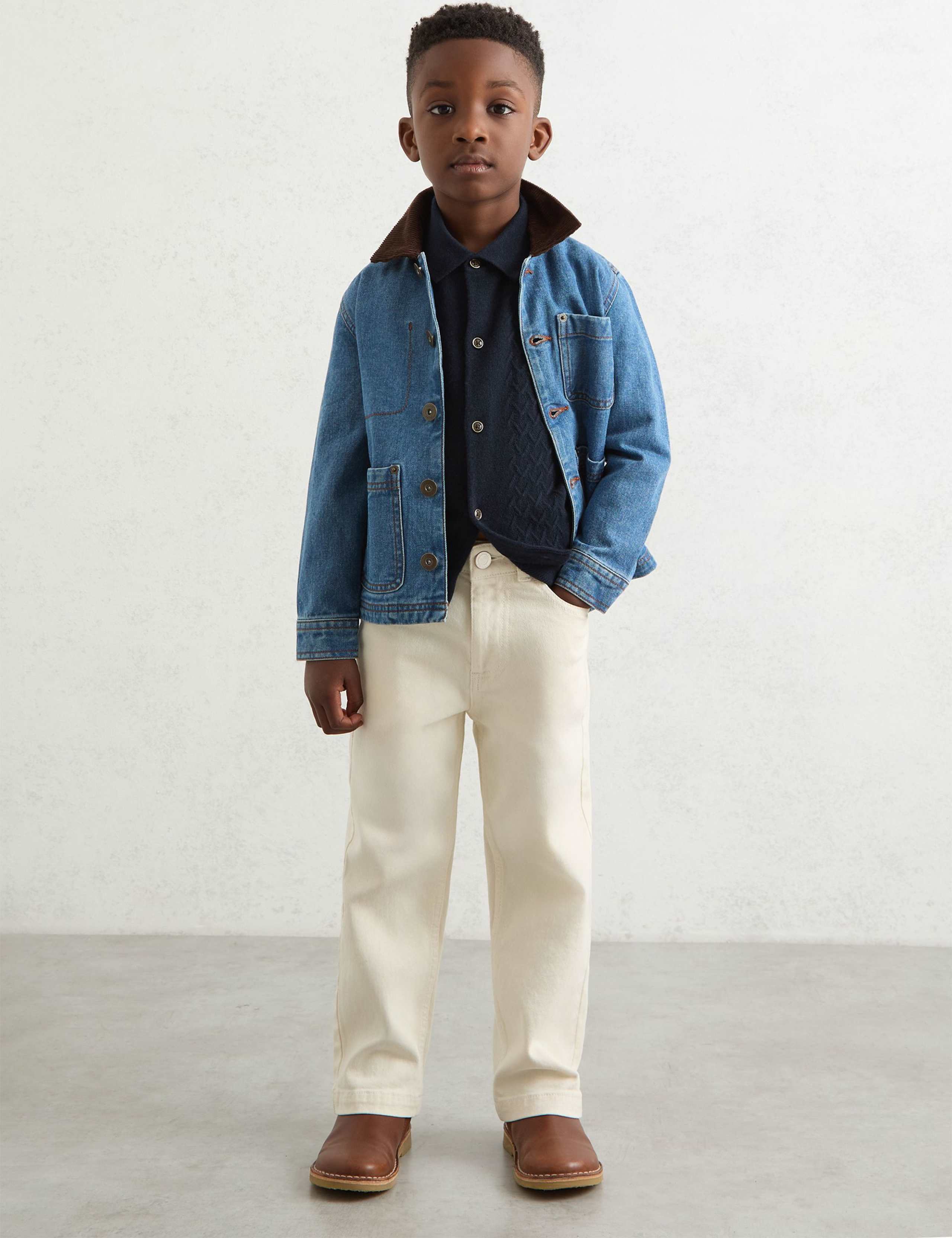 Pure Wool Cardigan (3-14 Yrs) 3 of 5