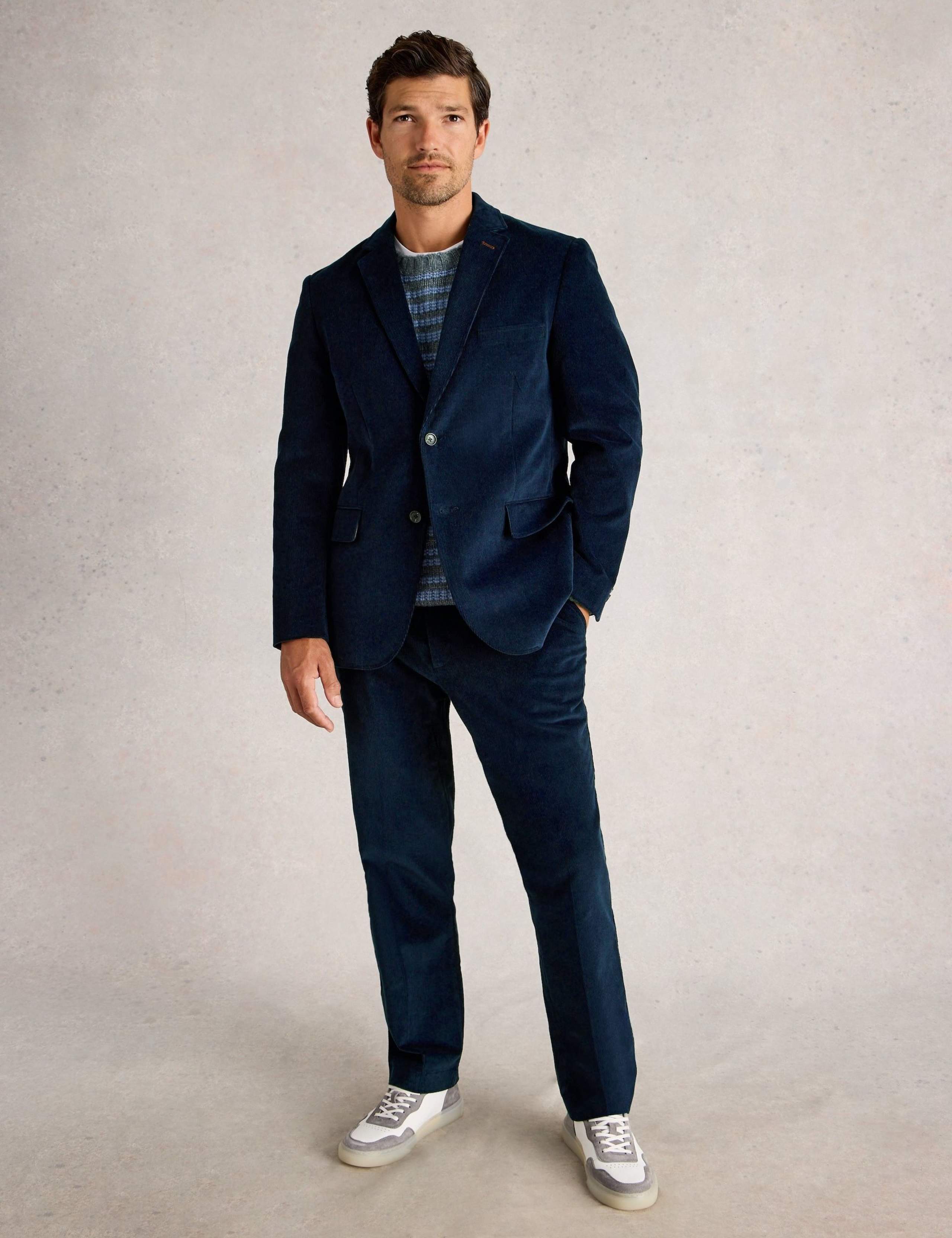Regular Fit Corduroy Blazer 1 of 6