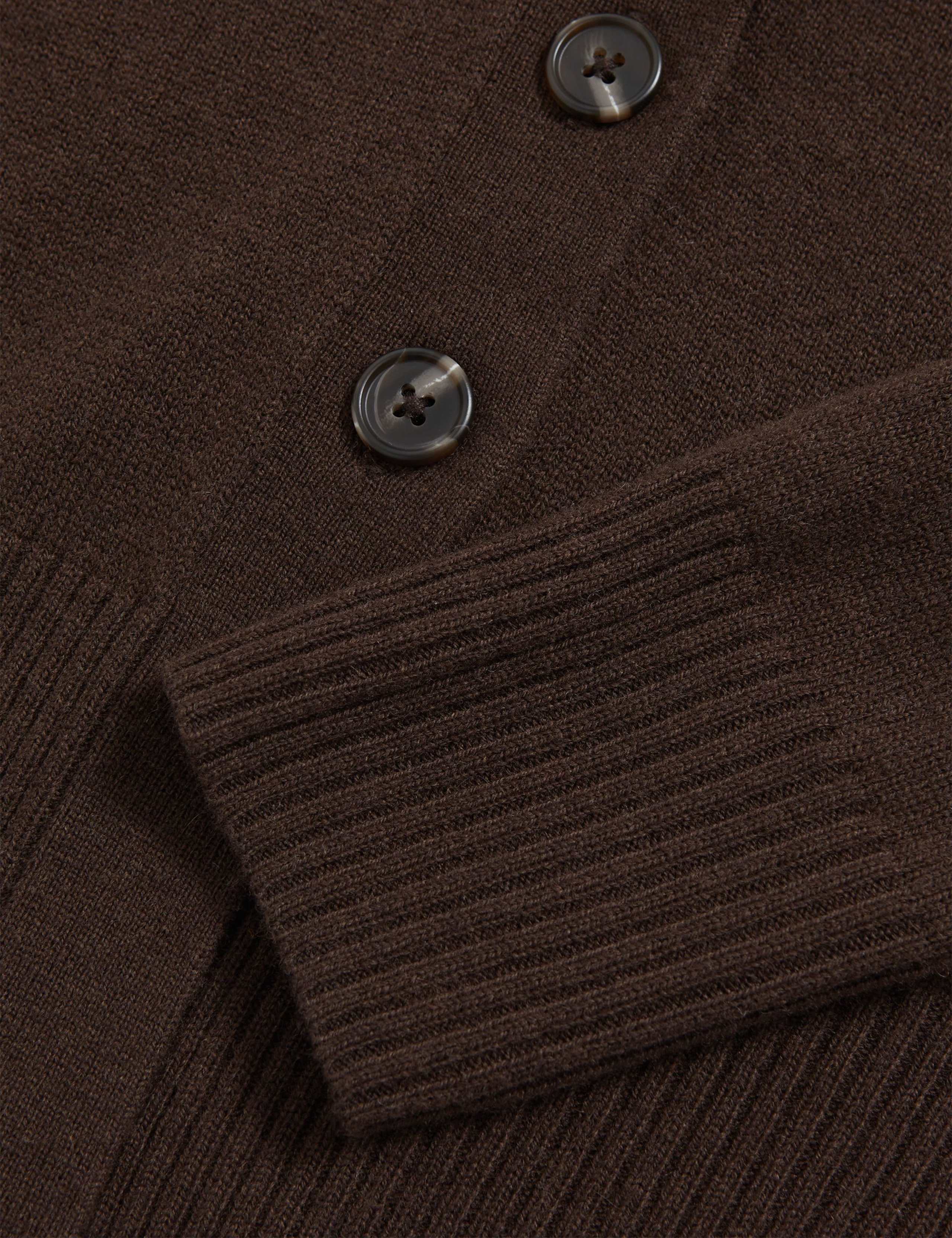 Wool Blend Knitted Cardigan (3-14 Yrs) 4 of 4