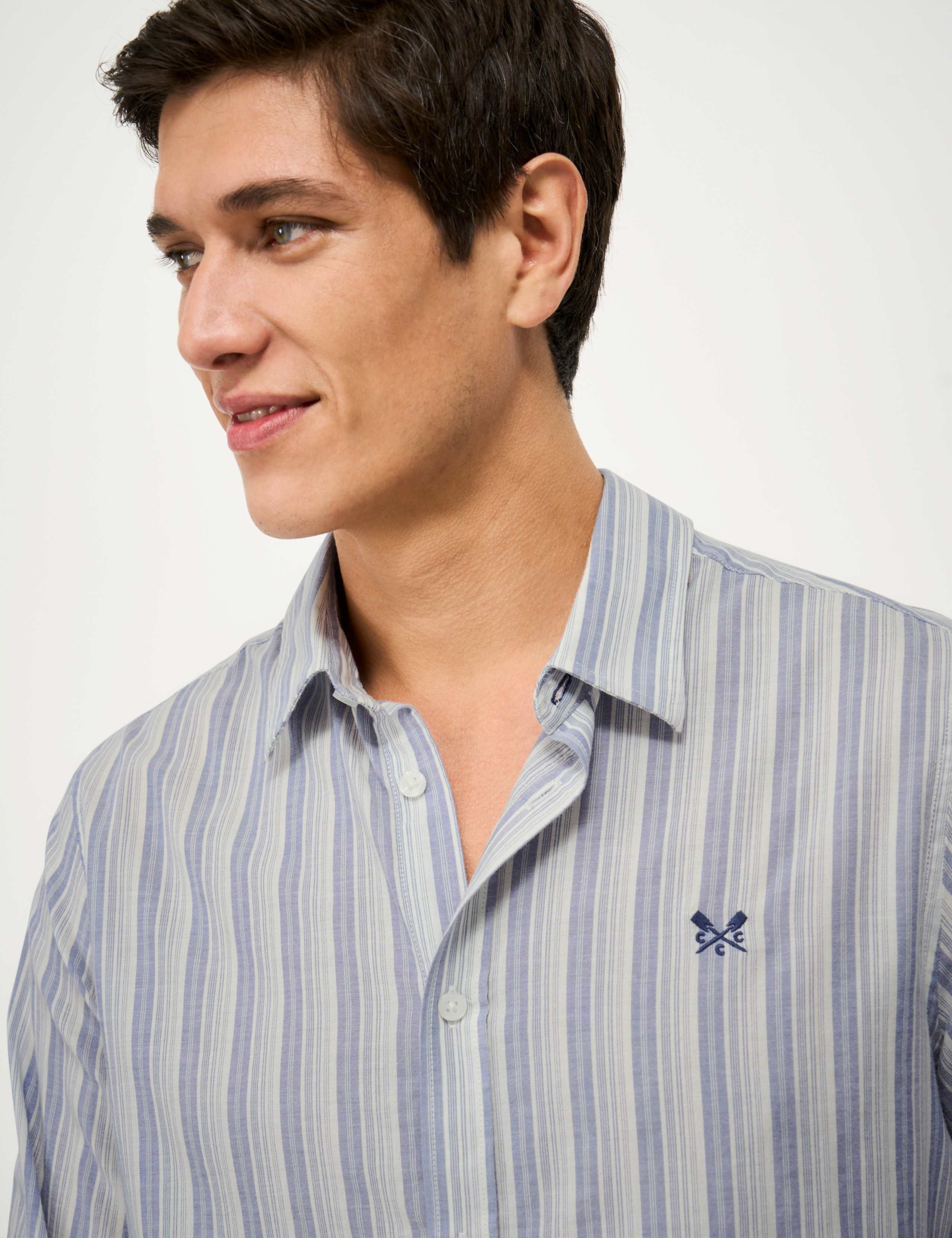 Regular Fit Pure Cotton Striped Shirt 5 of 5