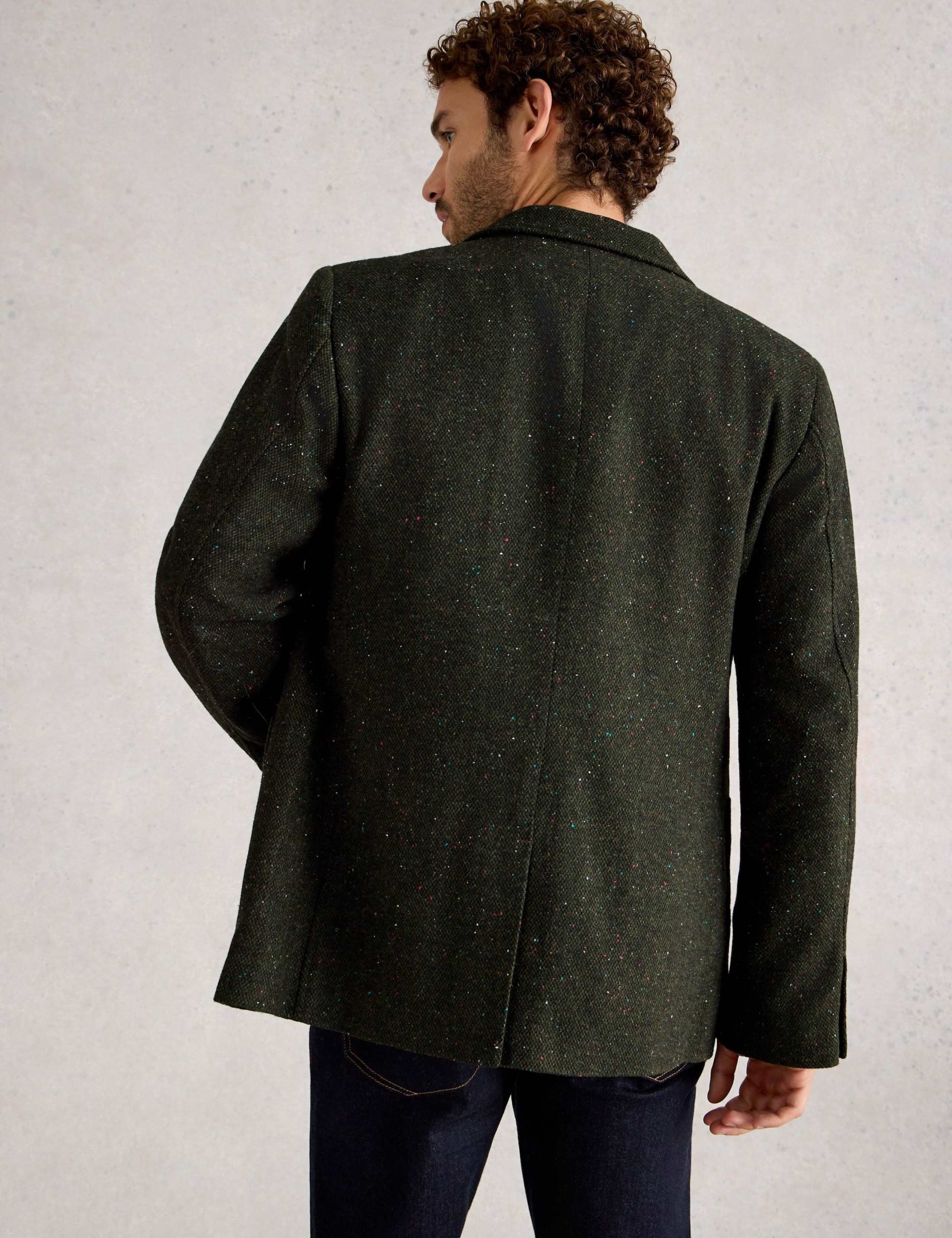 Regular Fit Flecked Blazer with Wool 3 of 6